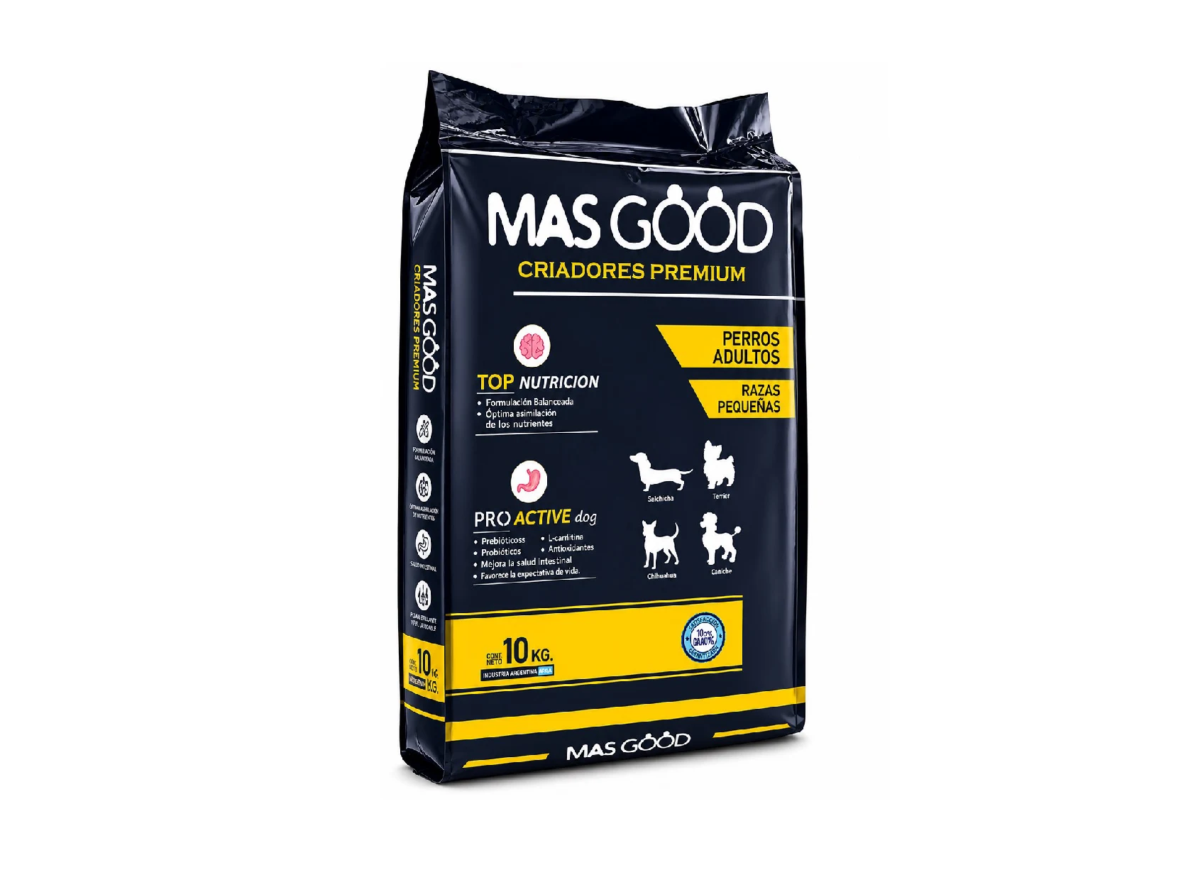 MASGOOD Criadores Adultos Pequeños 10kg.