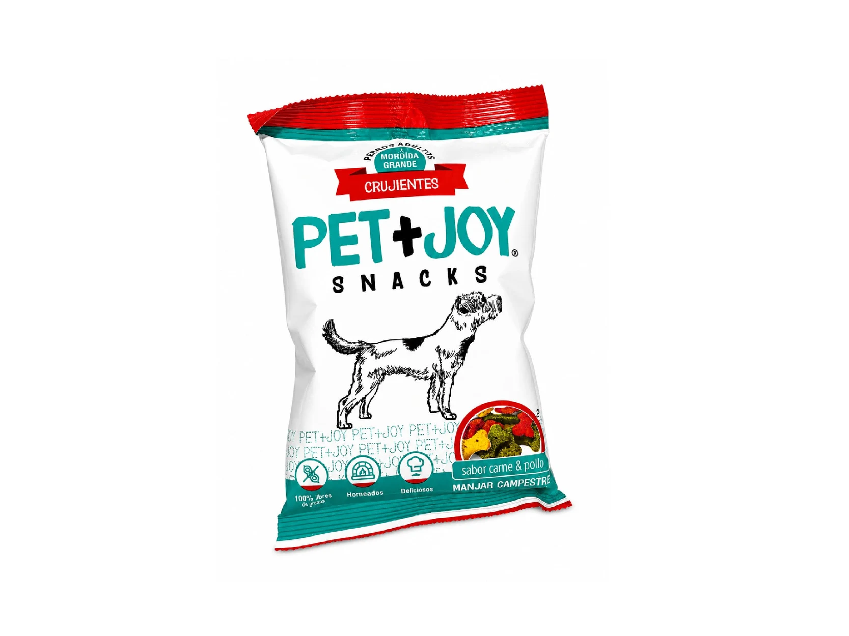 PET JOY Snacks Mix Carne y Pollo Perros 50gr.