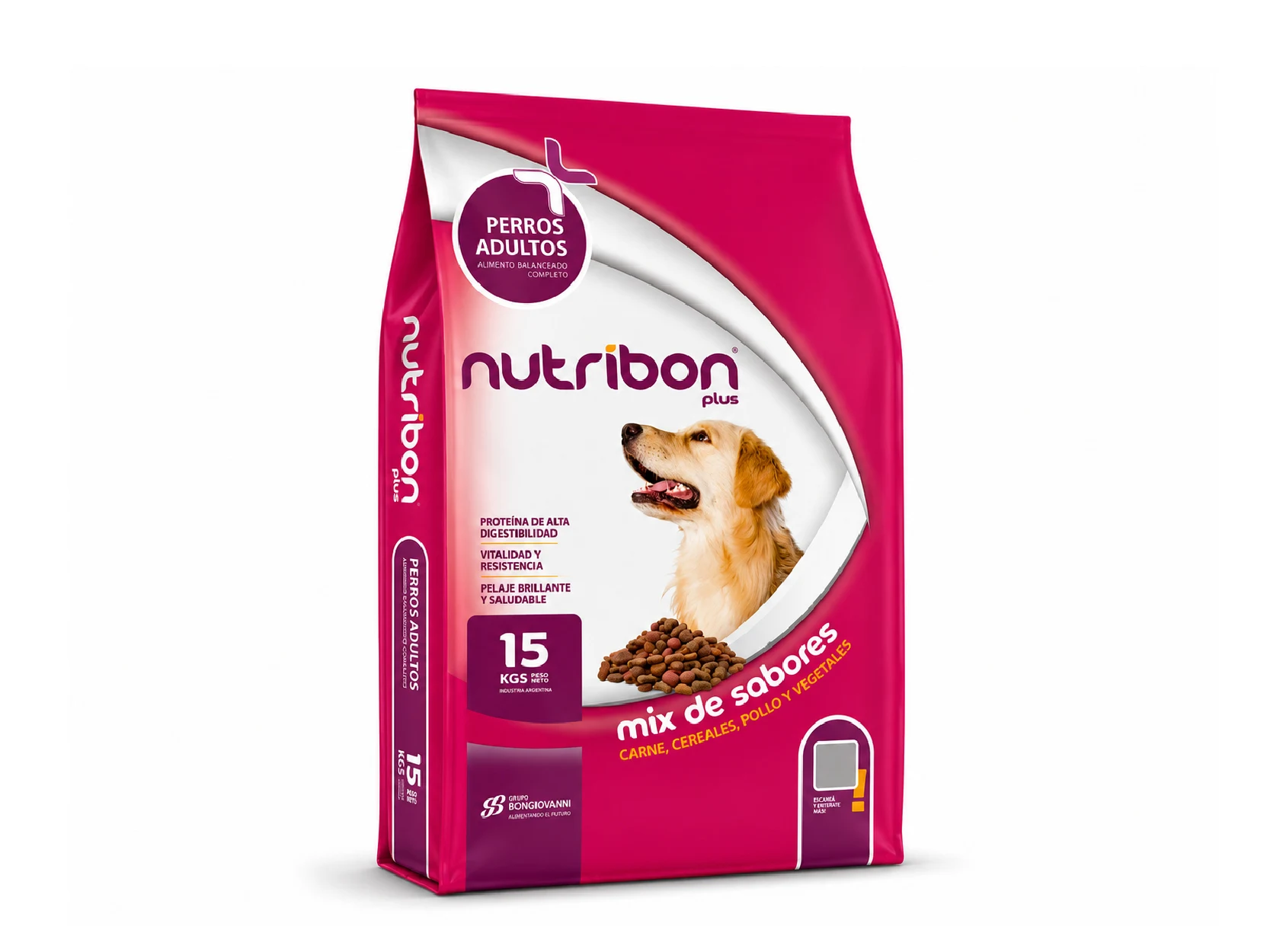 NUTRIBON PLUS Adulto Med. y Grand. 15kg.