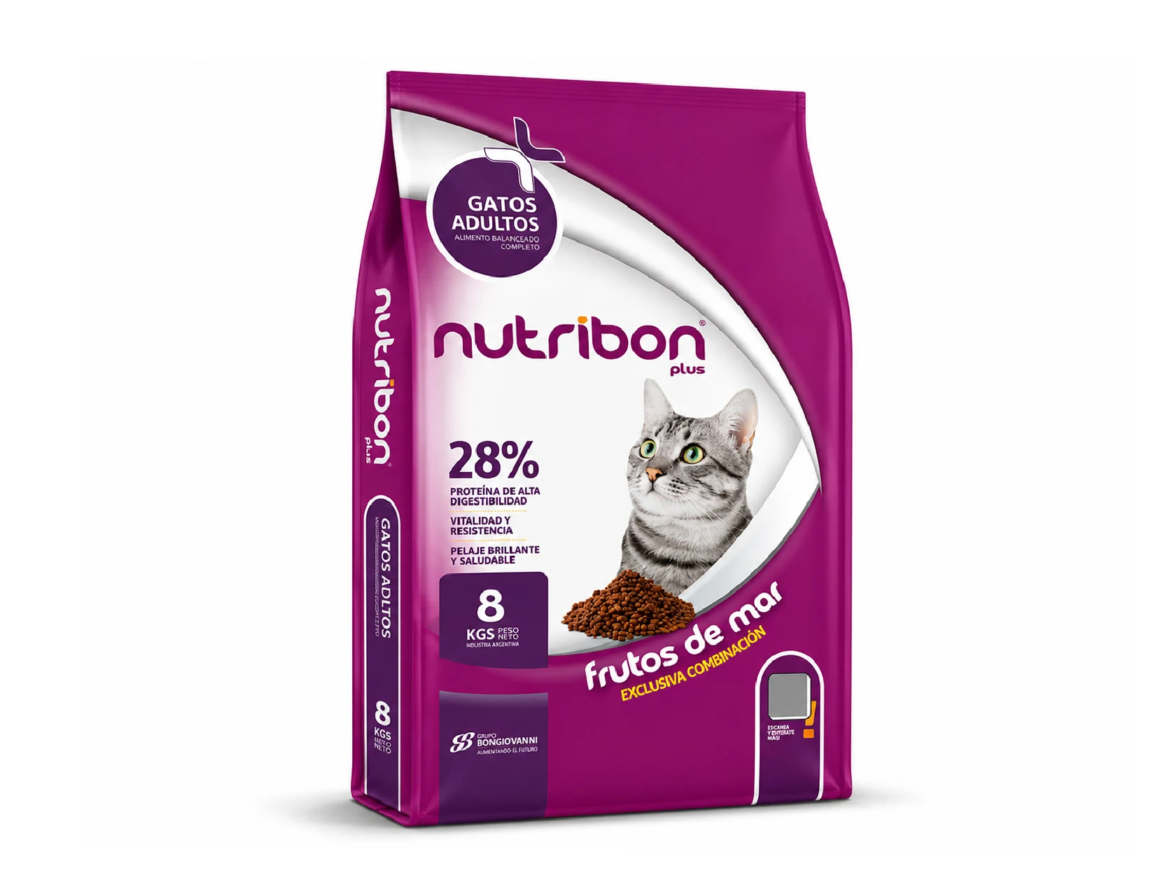 NUTRIBON PLUS Adulto Frutos del Mar 8kg.