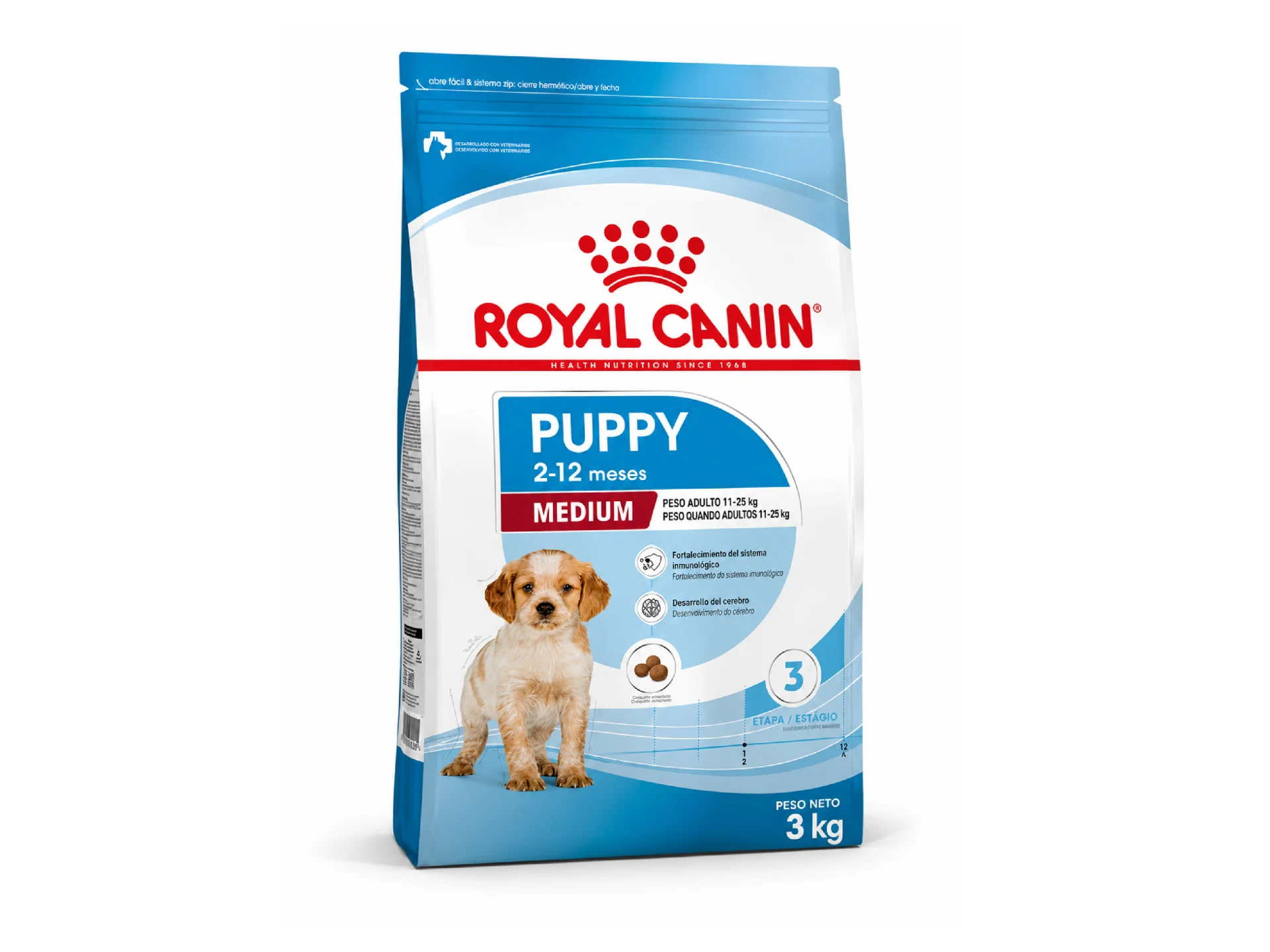 ROYAL CANIN Medium Puppy 3kg.