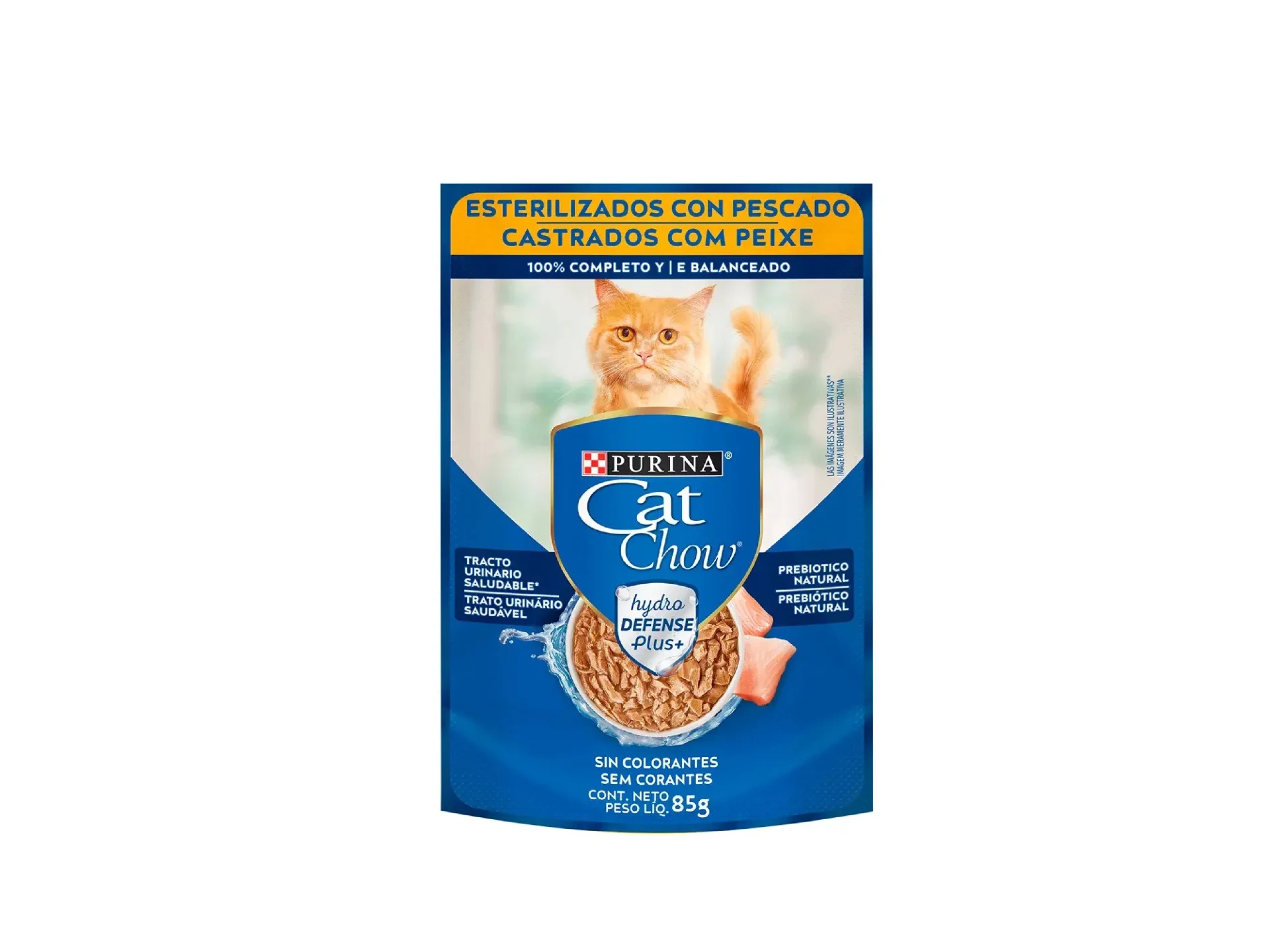 CAT CHOW Adulto Esterilizado Pescado 85gr.