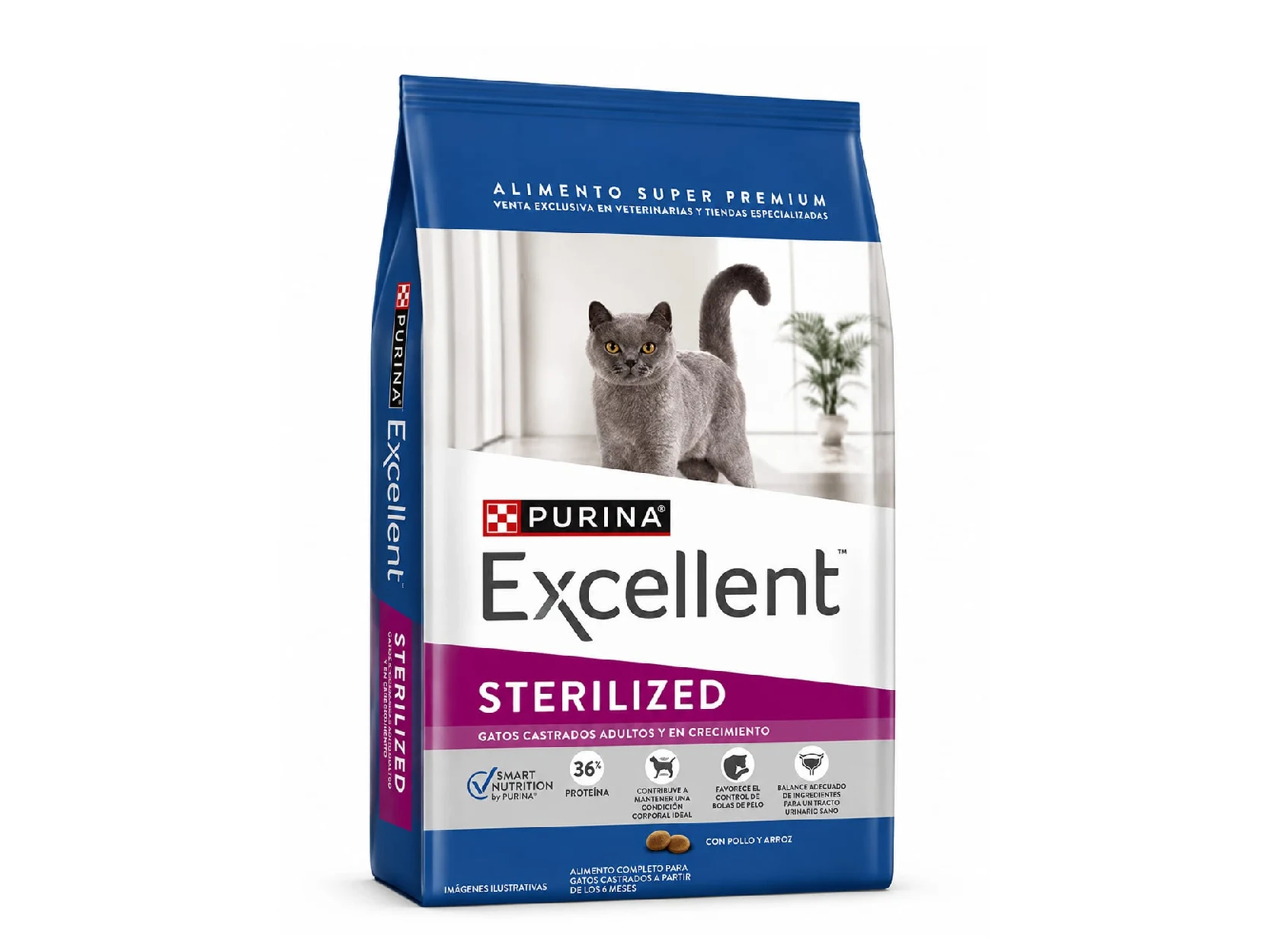 EXCELLENT Sterilized Pollo y Arroz 7,5kg.