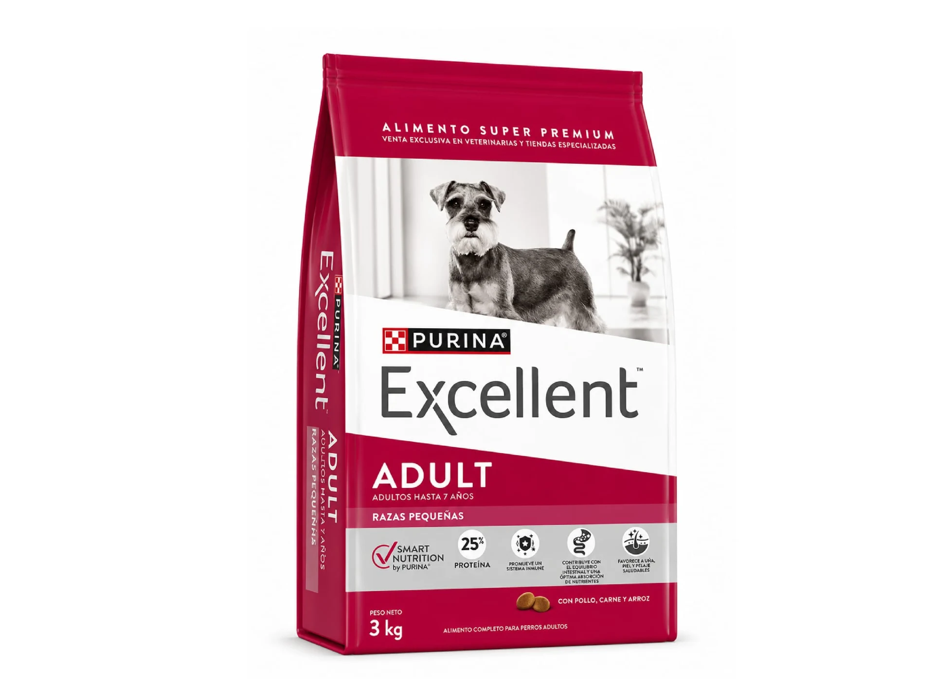EXCELLENT Adulto Raza Pequeña 3kg.