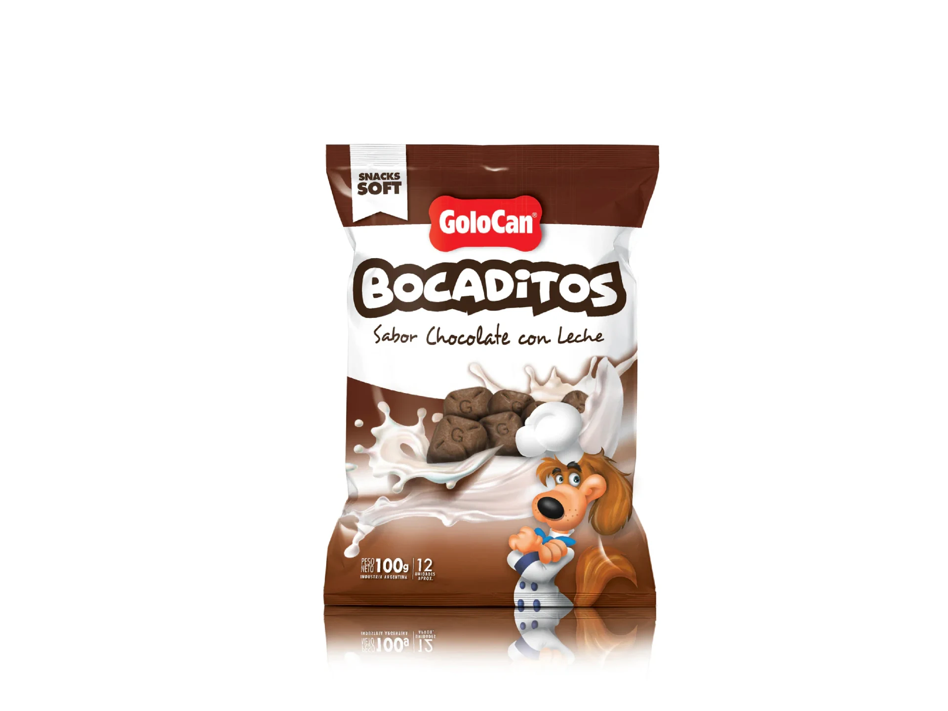 GOLOCAN Bocaditos Chocolate y Leche 100gr.