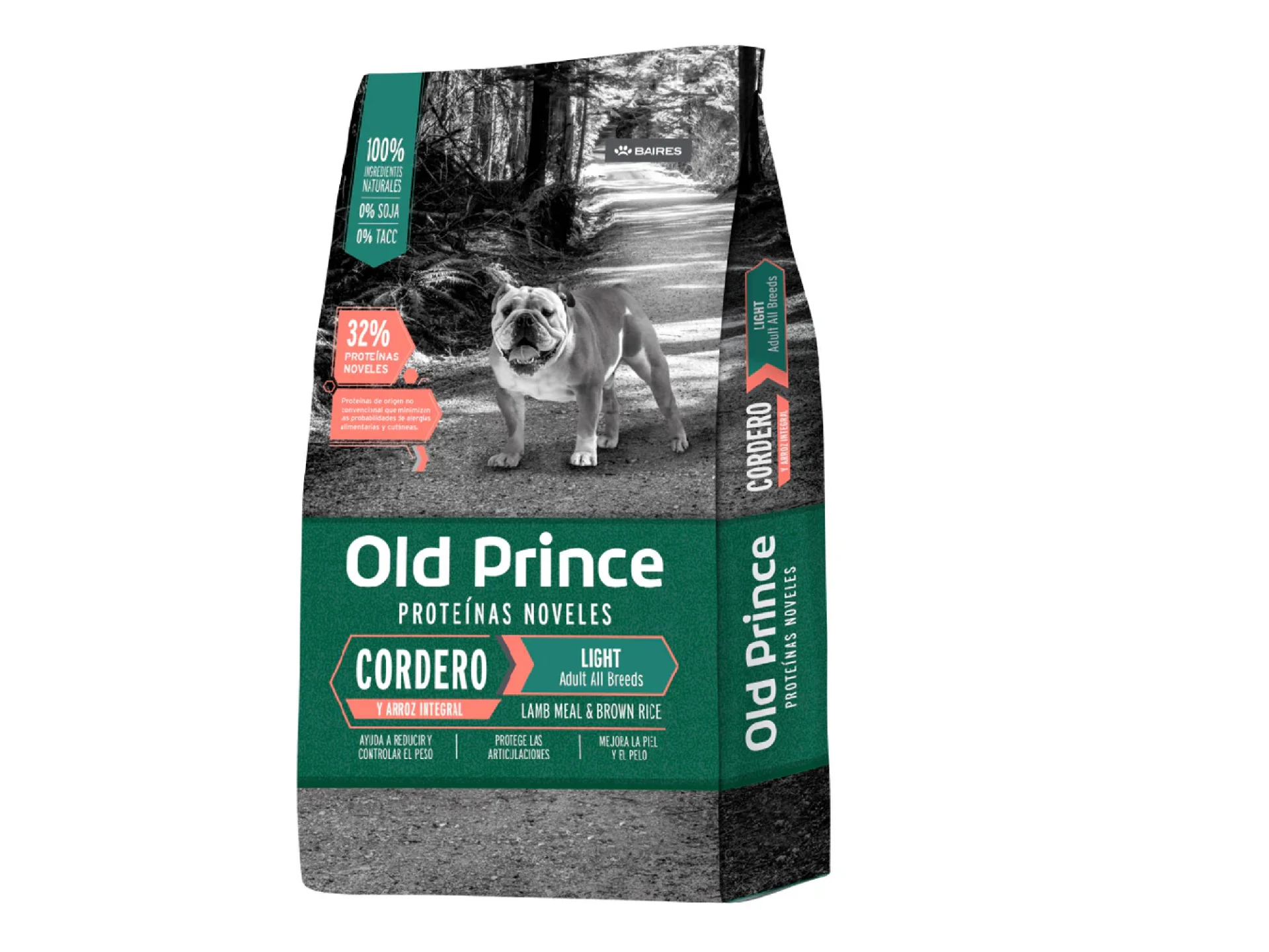OLD PRINCE Cordero y Arroz Dog Light 3kg.