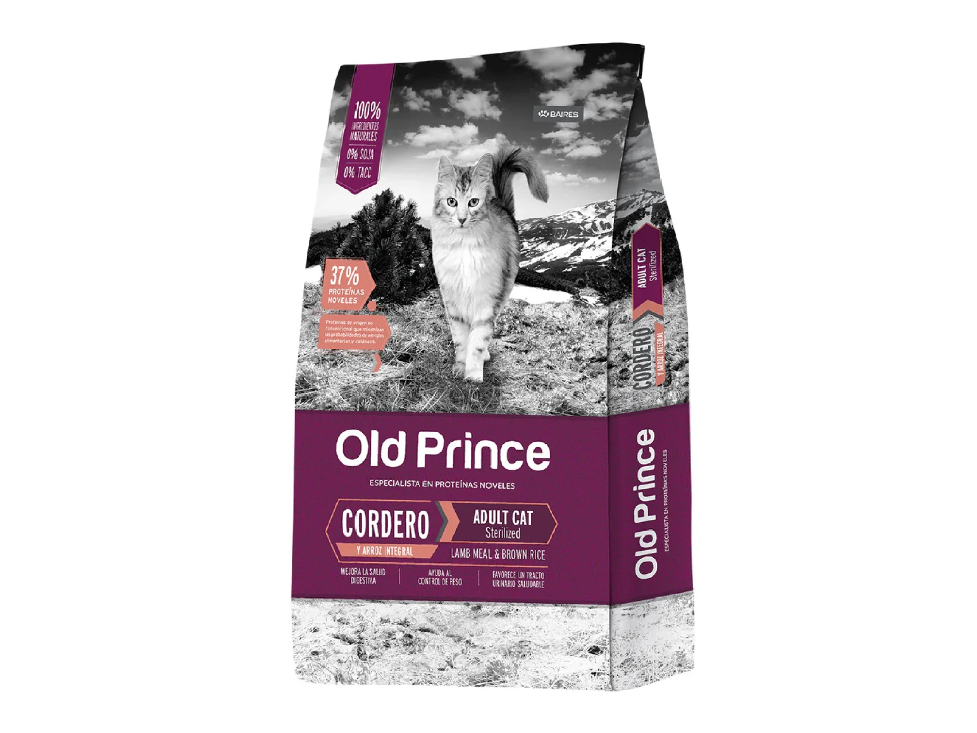 OLD PRINCE Cordero Cat Sterilized 3kg.