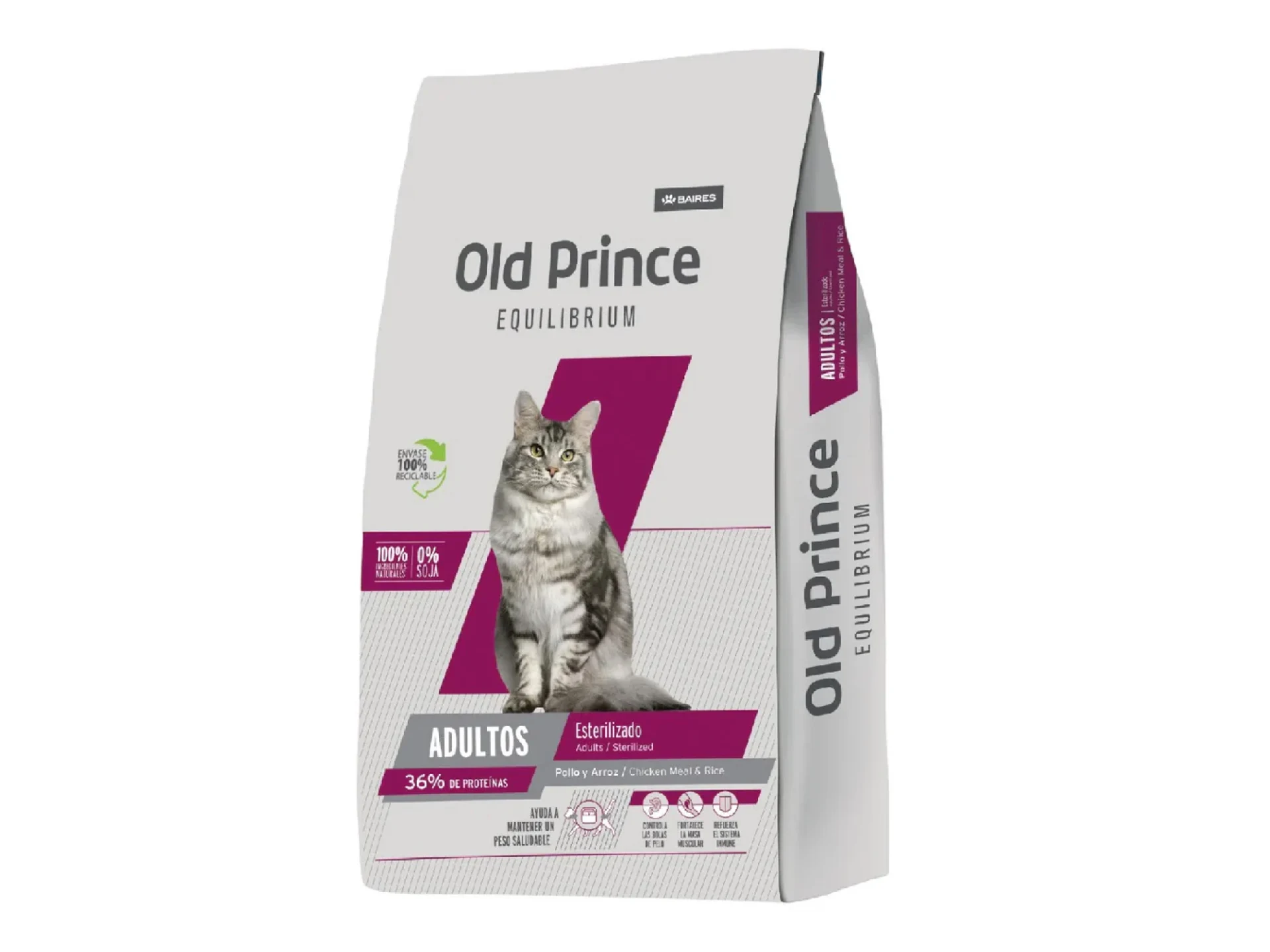 OLD PRINCE Equilibrium Cat Sterilized 3kg.