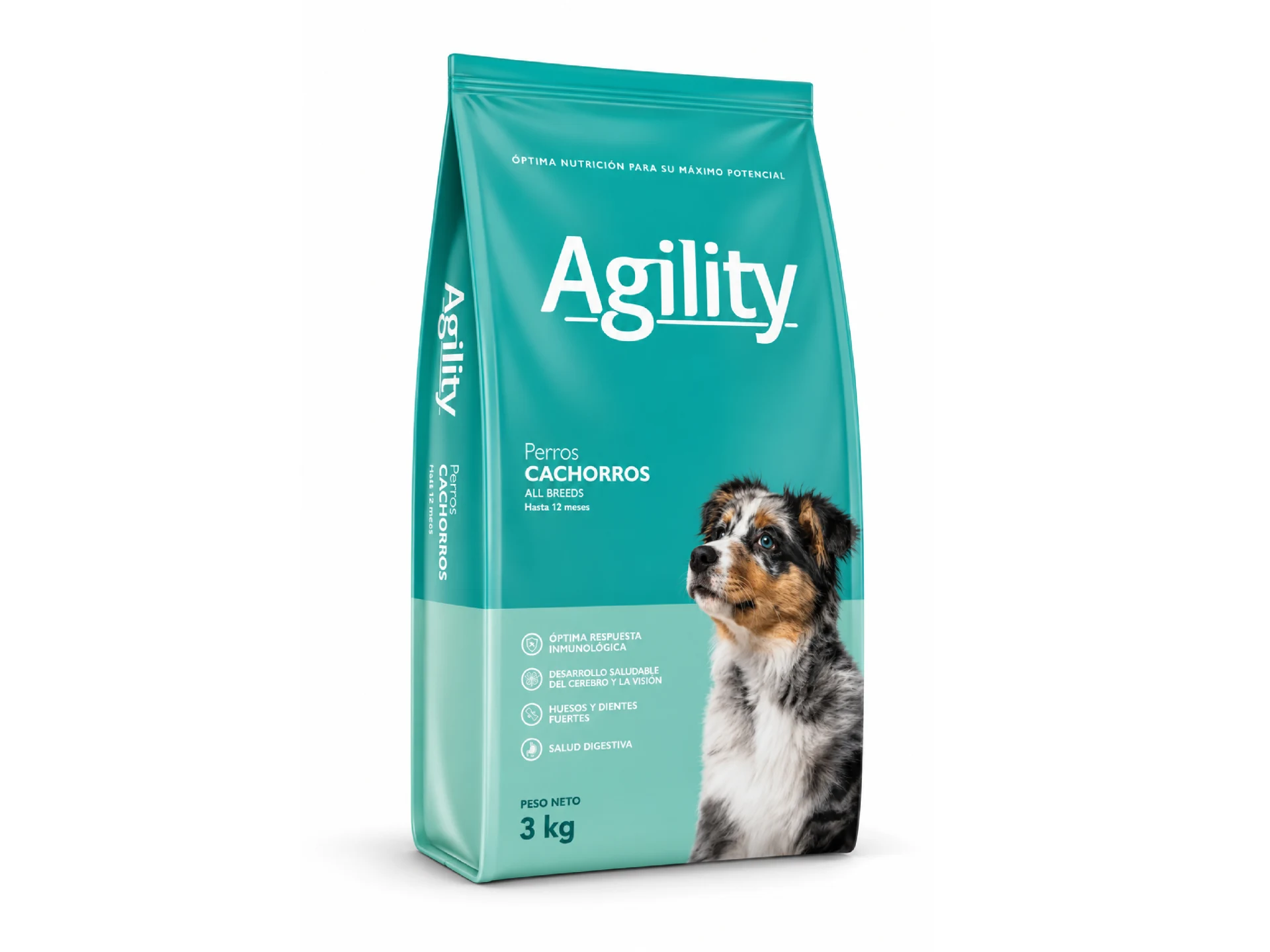 AGILITY Cachorros Mediano Grande 3kg.