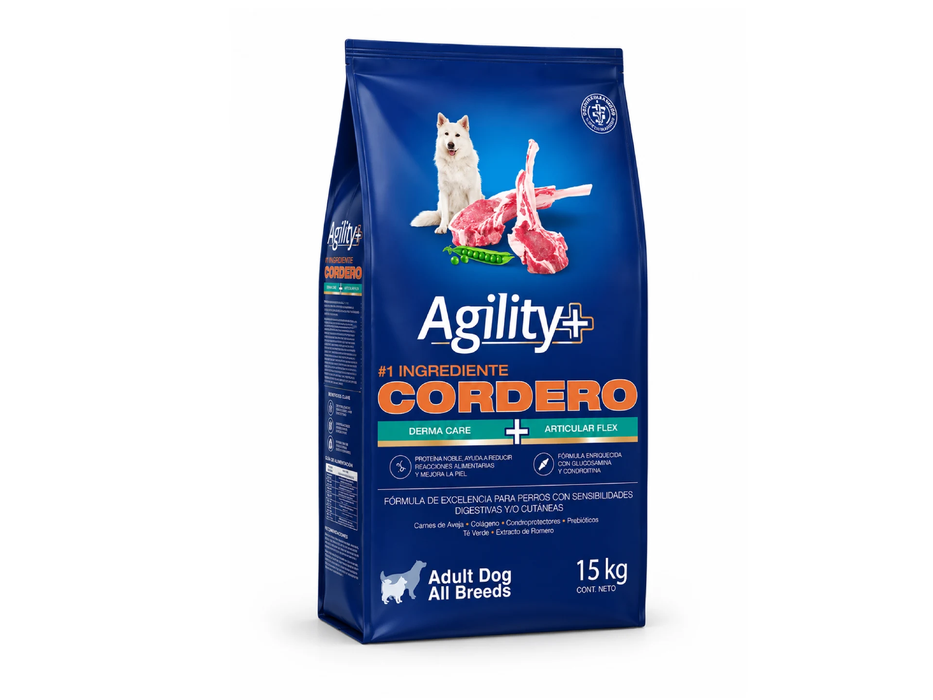 AGILITY Adulto All Breeds Cordero y Arroz 15kg.