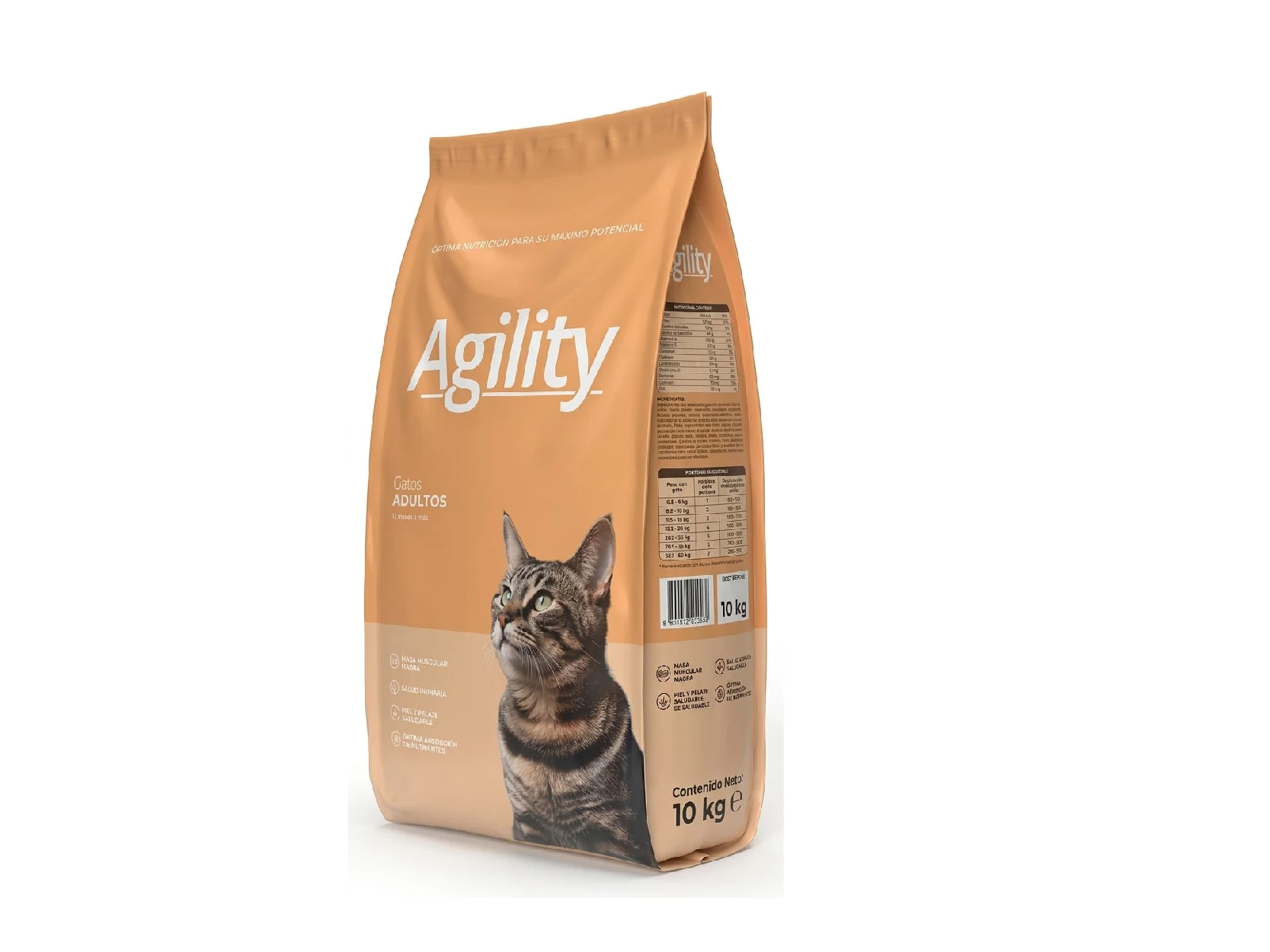 AGILITY Cats Adultos 10kg.