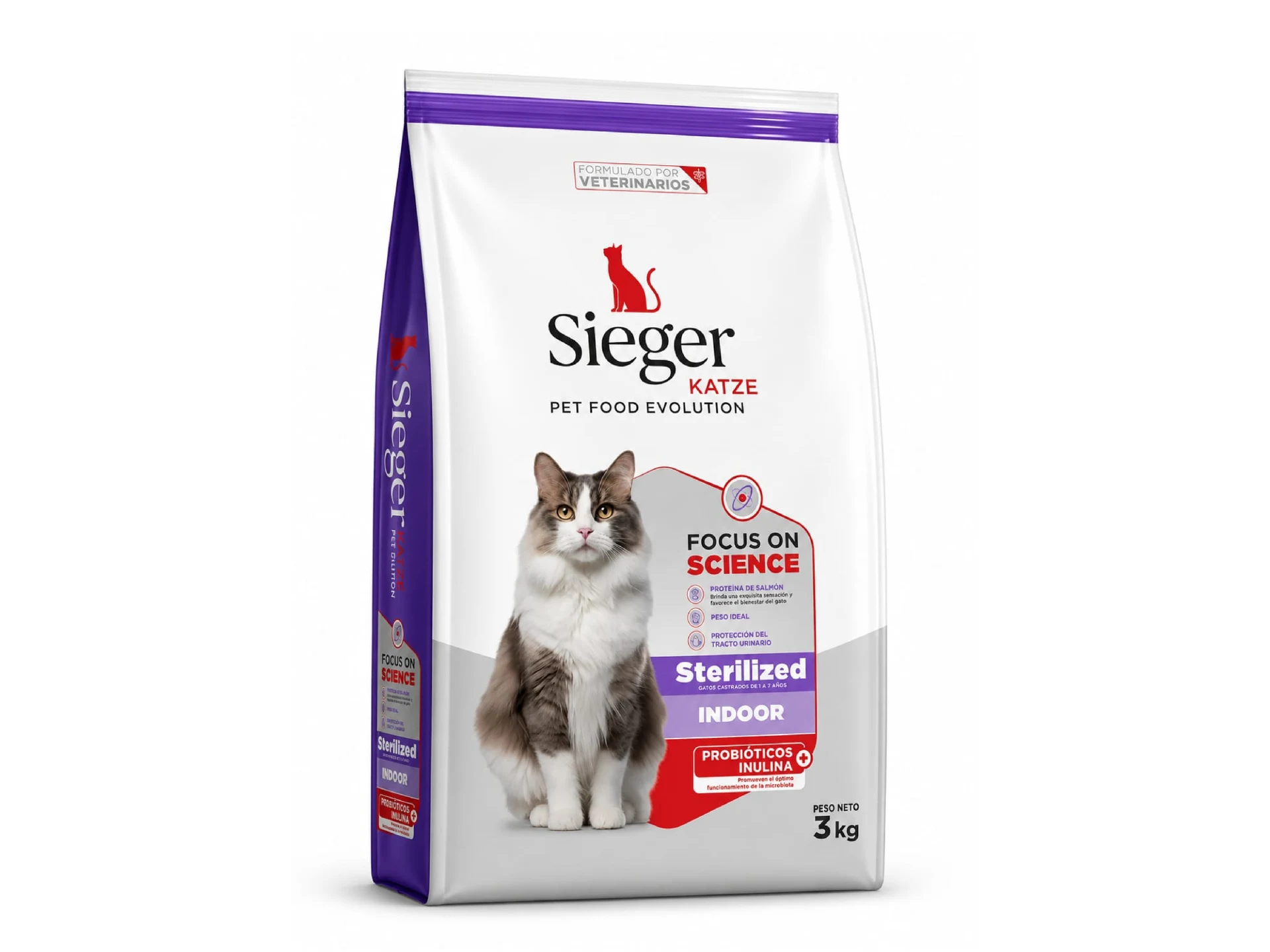 SIEGER Katze Sterilized 3kg.