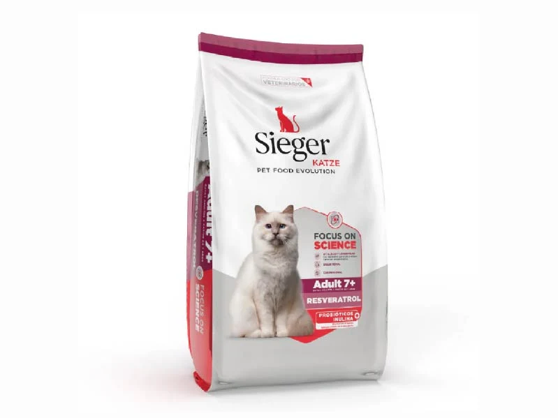 SIEGER Katze Adulto +7 Reveratrol 3kg.