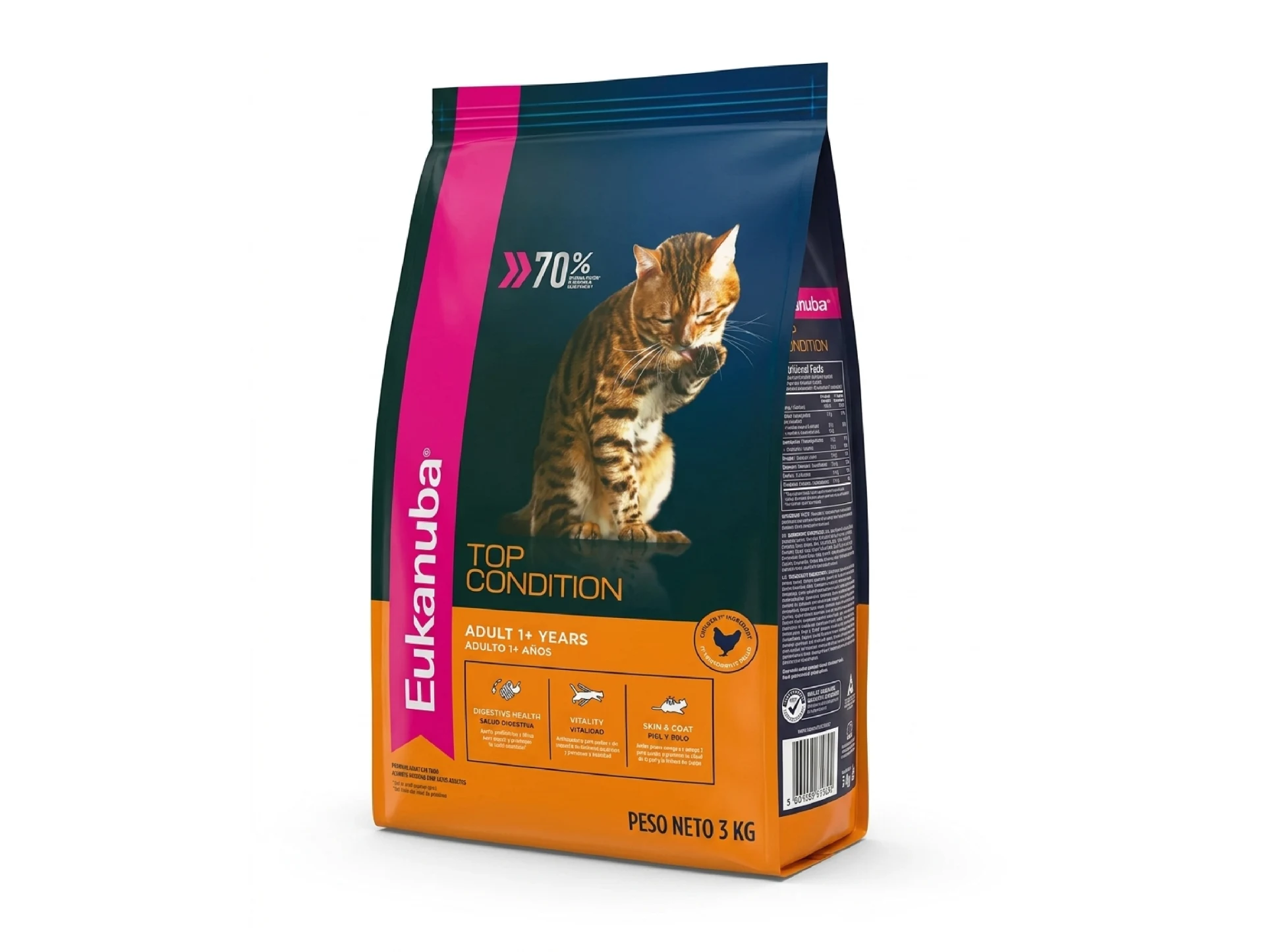 EUKANUBA Cat Adulto Top Condition 3kg.