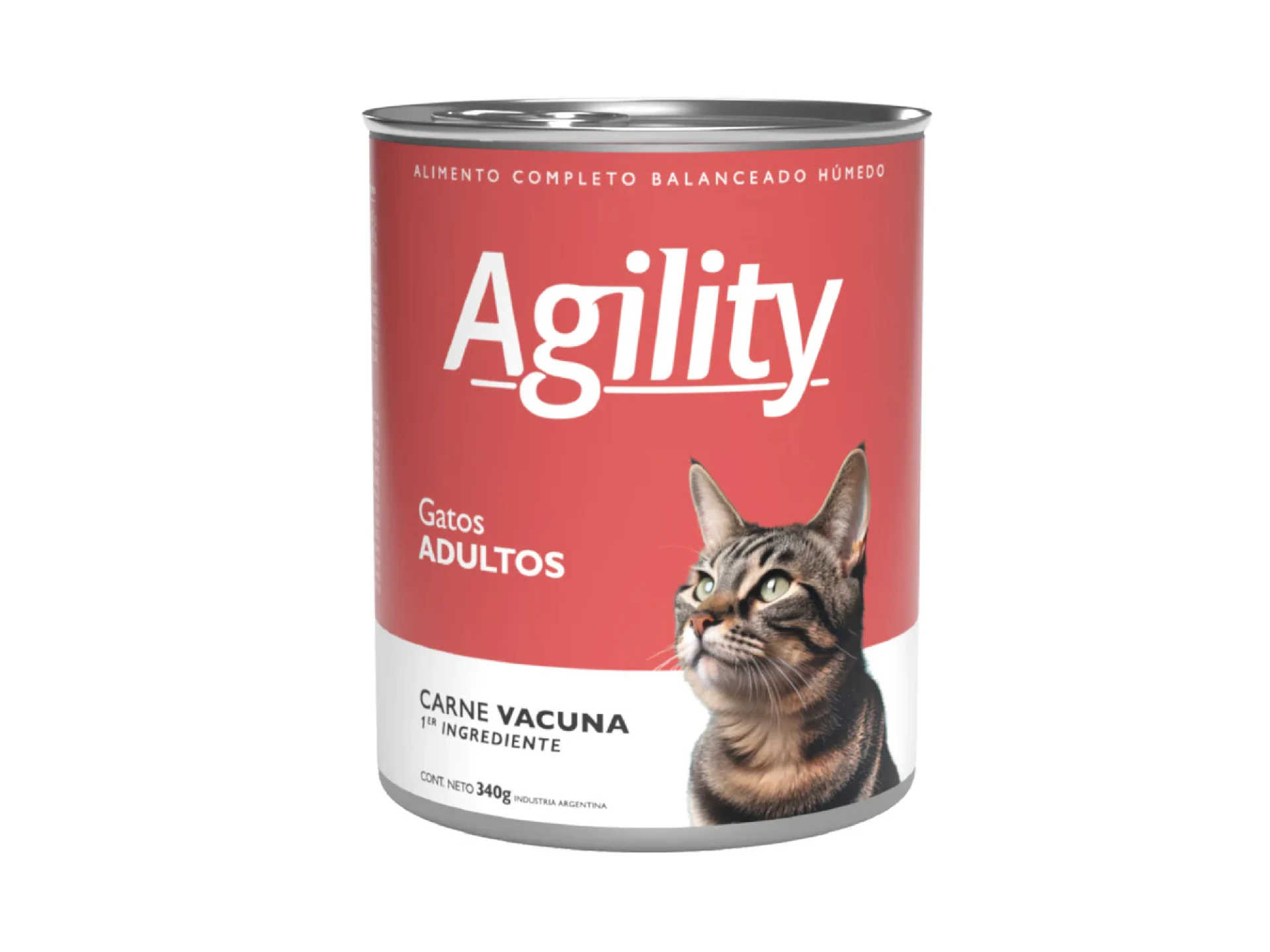 AGILITY Adulto Húmedo Carne 340gr.