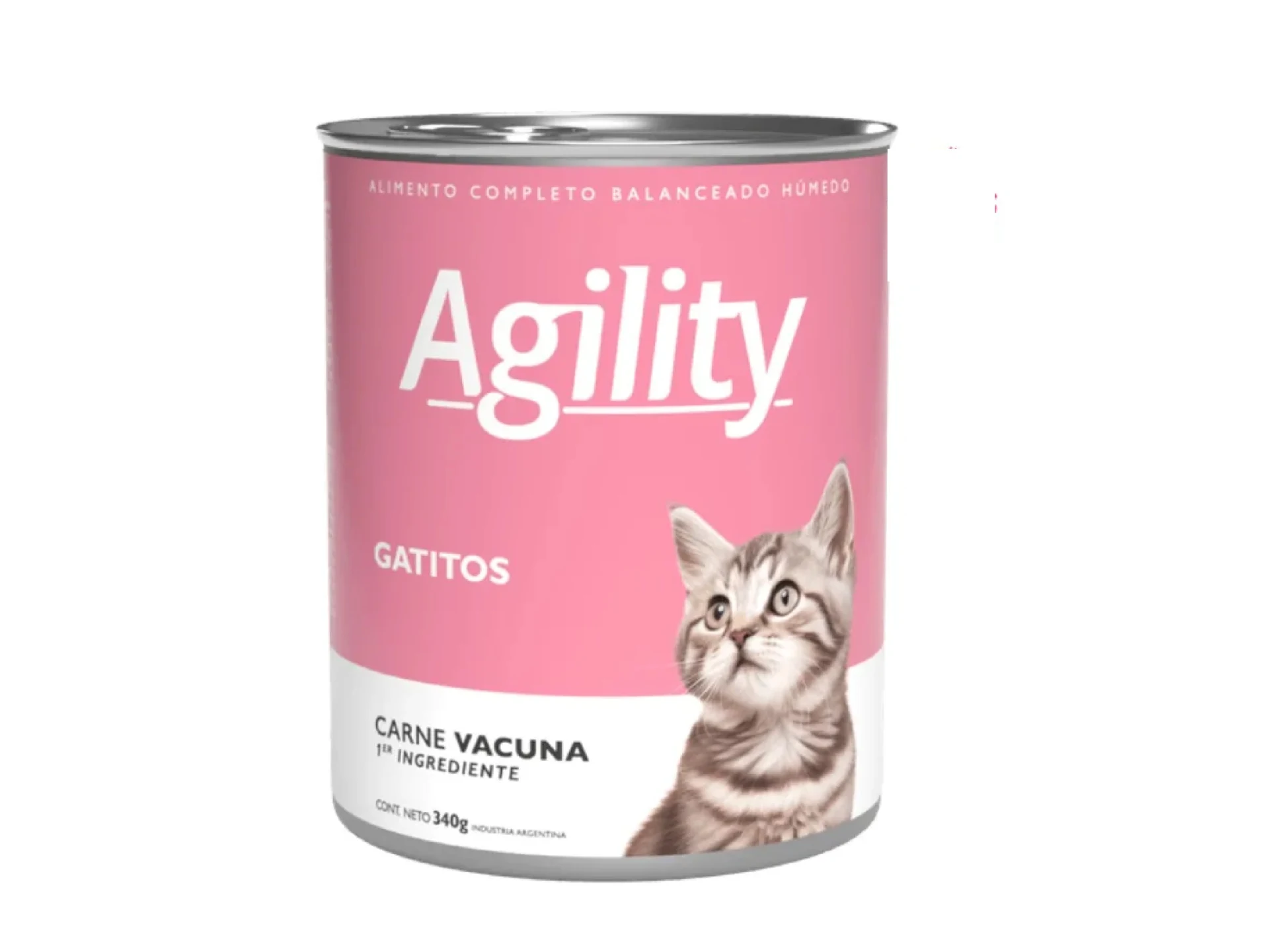AGILITY Kitten Carne Húmedo 340gr.