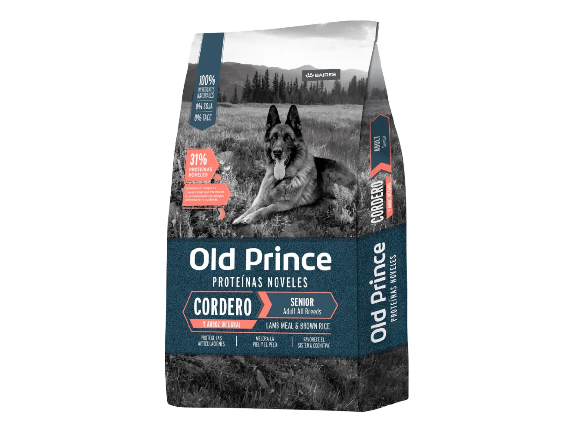 OLD PRINCE Senior Cordero y arroz 3kg.