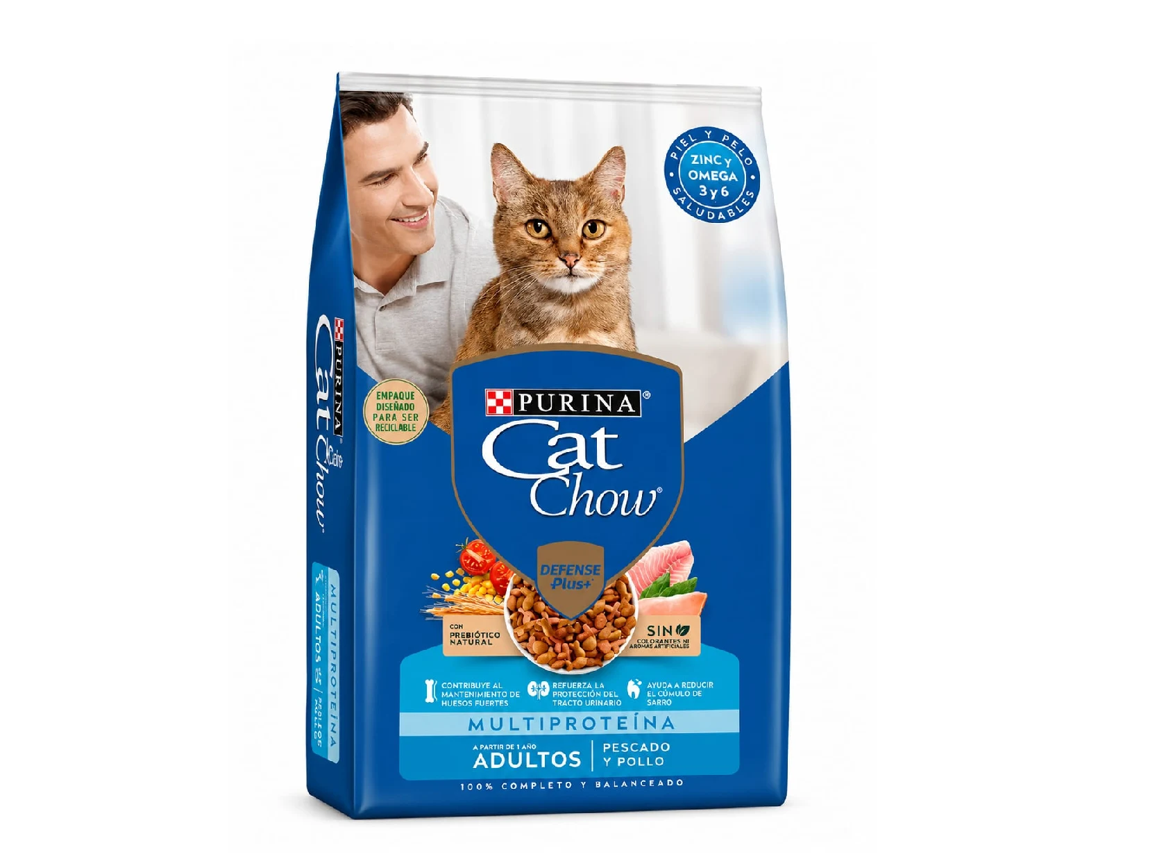 CAT CHOW Adulto Pescado 15kg.