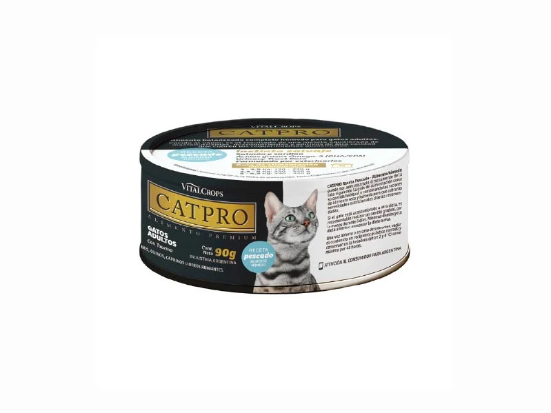 CATPRO Alimento Húmedo Pescado 90gr.