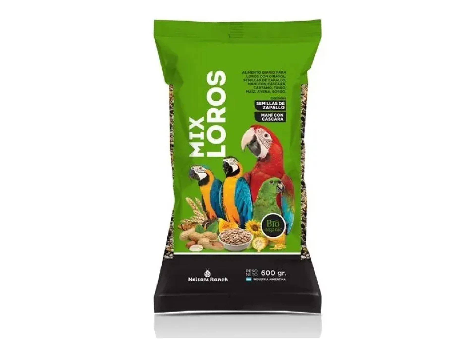 Mix Loros Nelsoni Ranch 600g.