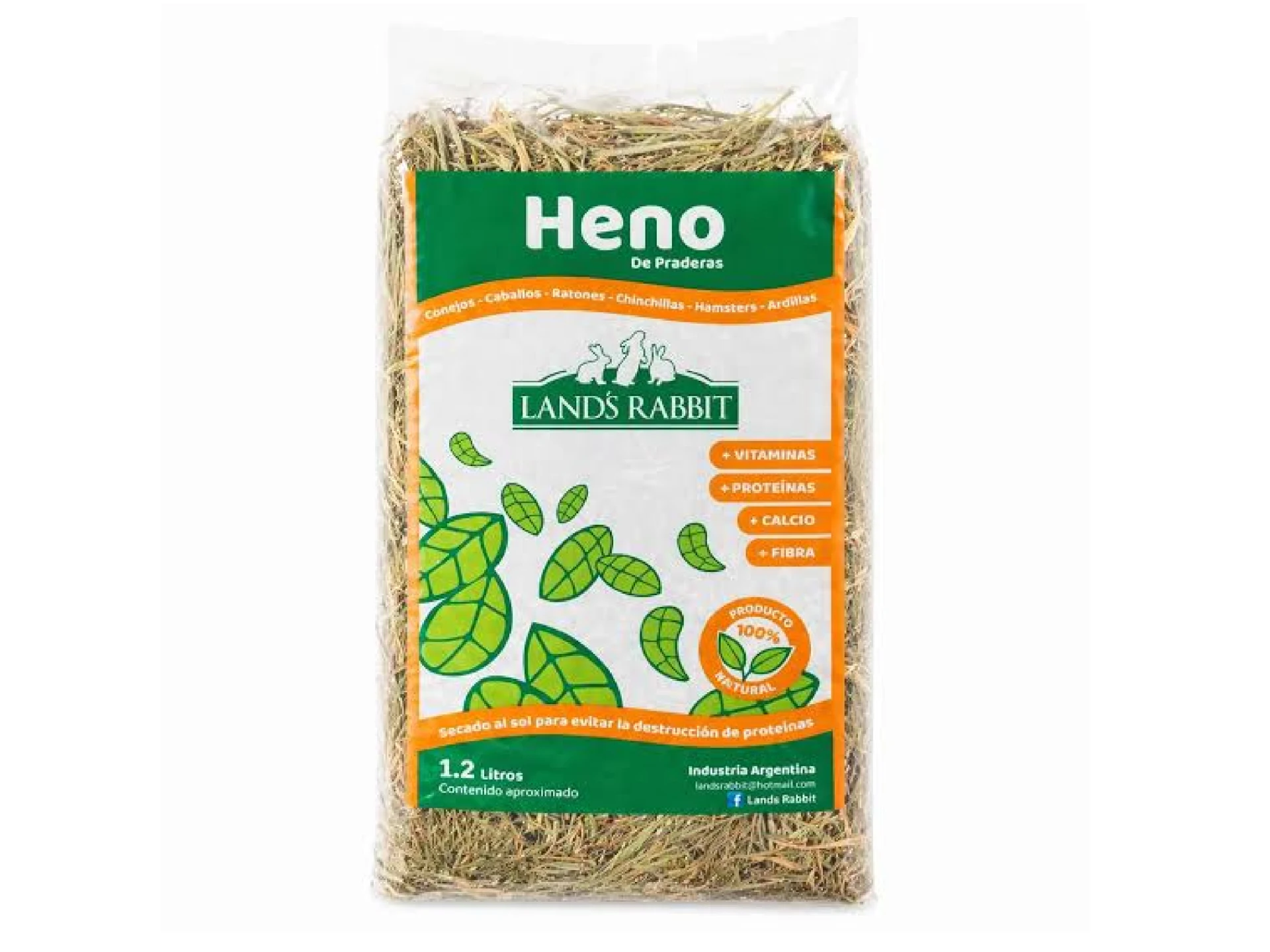Heno de Praderas Land´s Rabbit 1.2Lts.