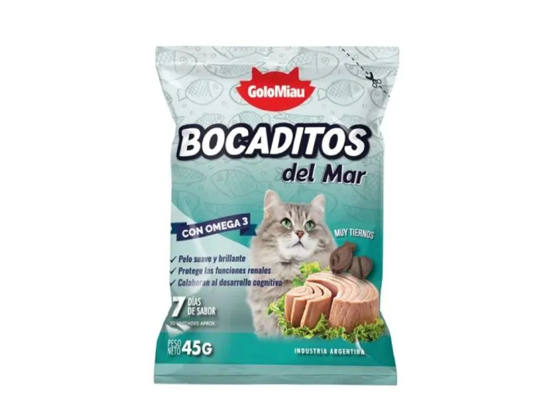 GOLOMIAU Bocaditos del Mar 45gr.