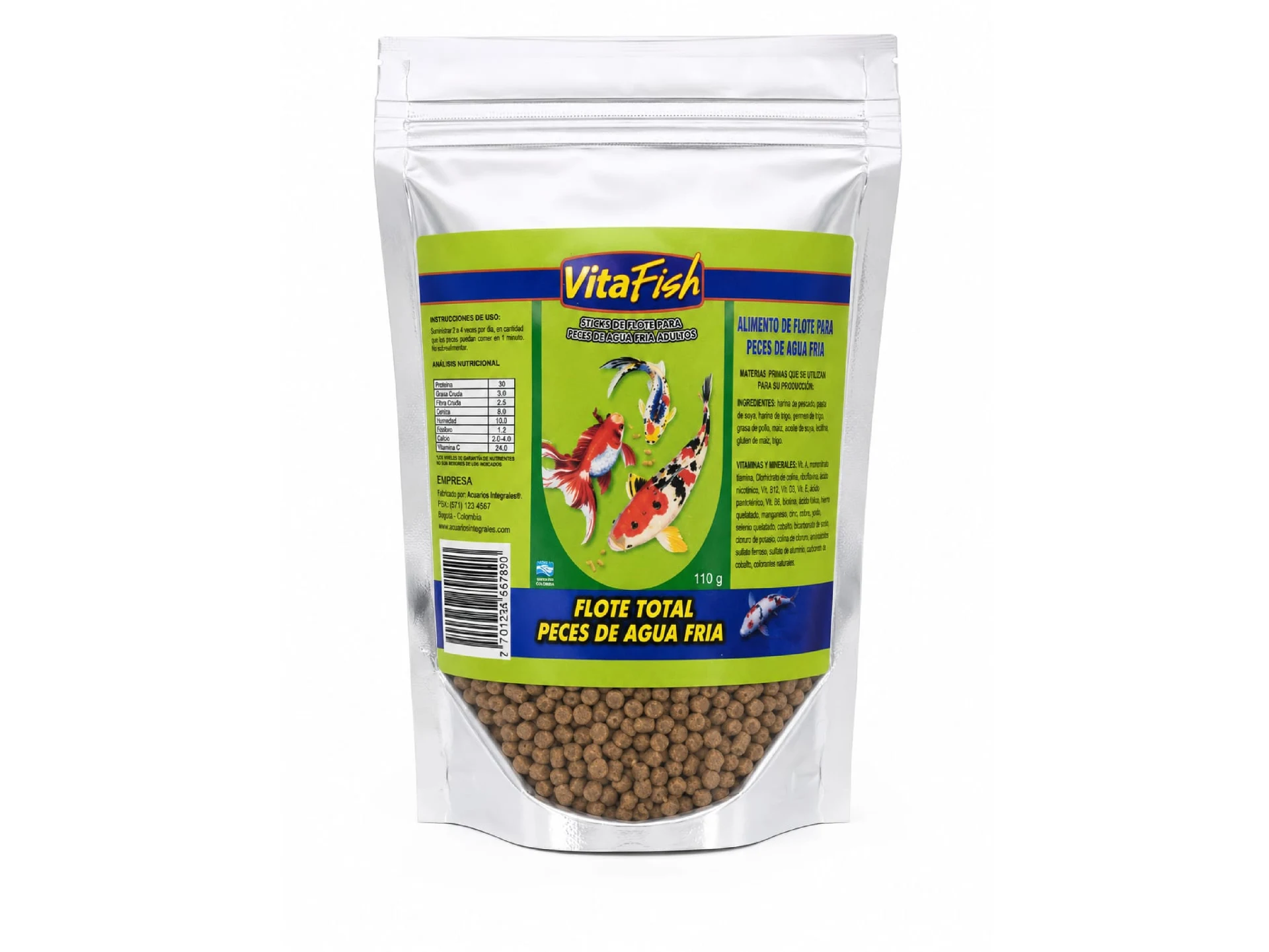 VITA FISH Folte Total Peces Agua Fria 110gr.