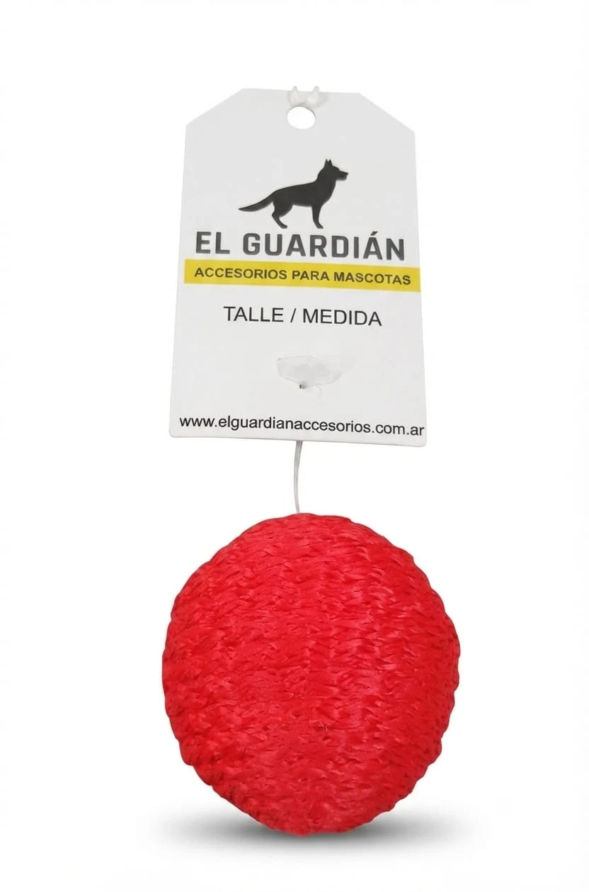 Pelota Unicolor Rojo Chica