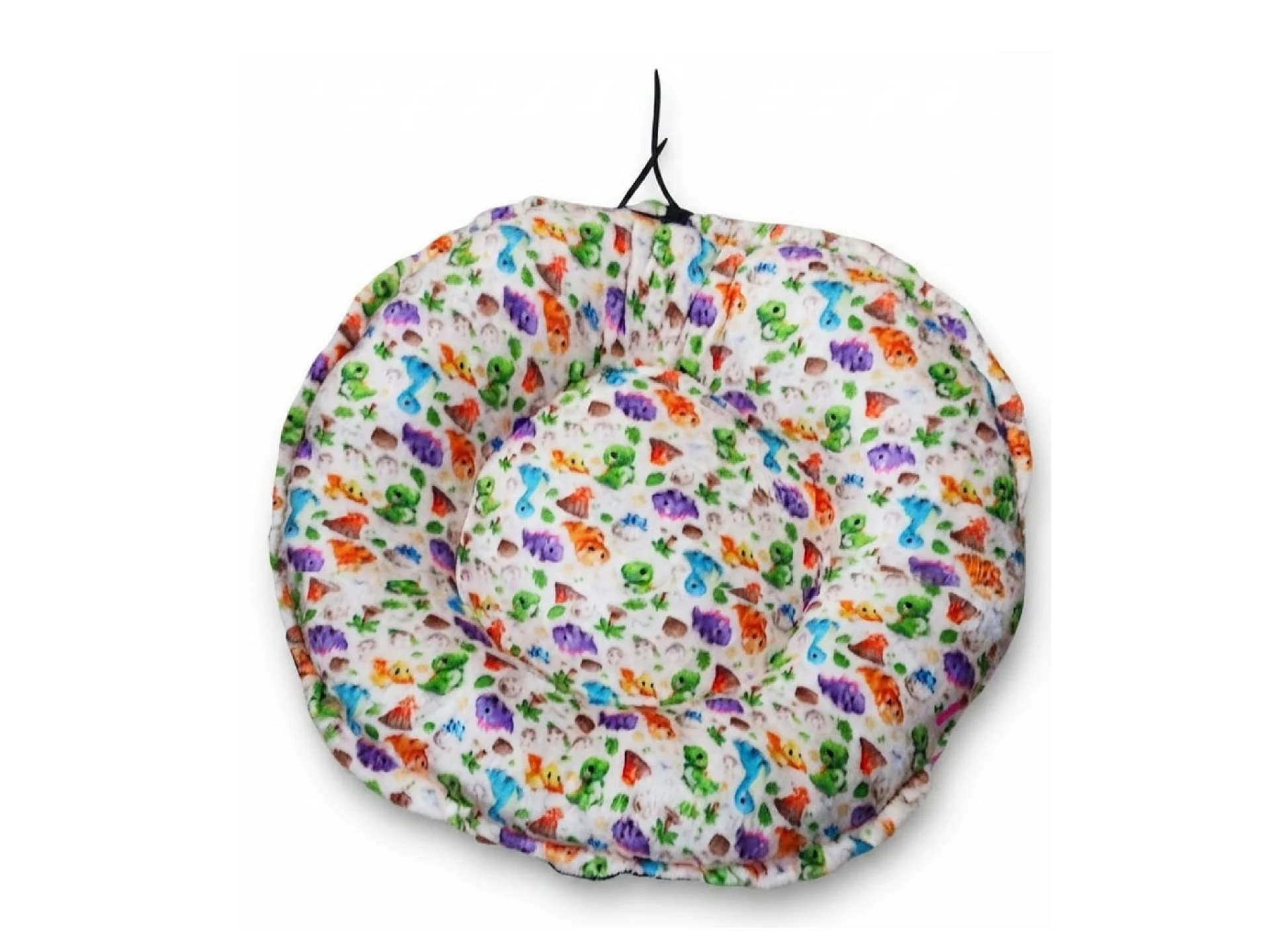 Cama Nido Circular Polar Soft Estampado 60 cm.