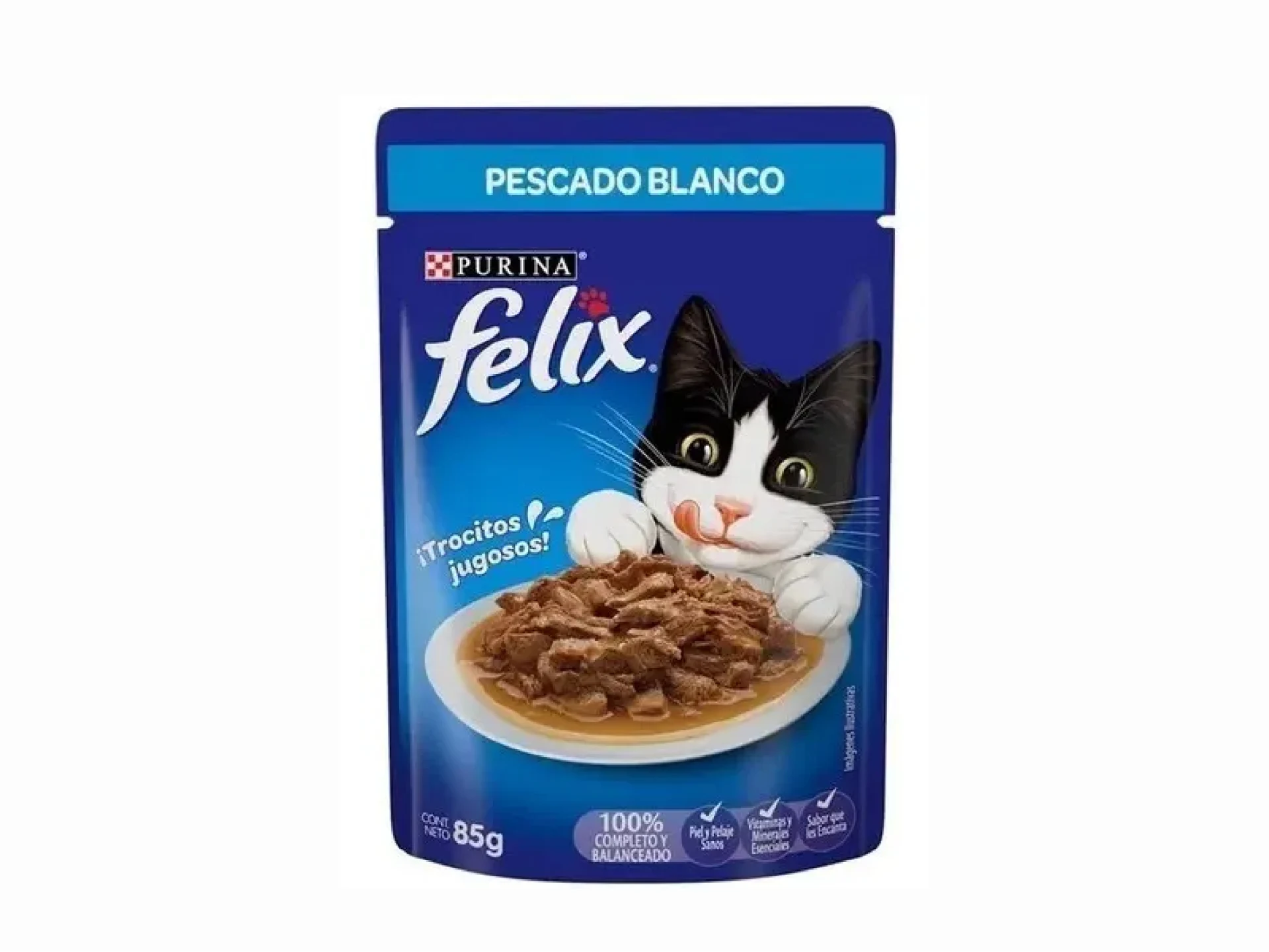 FELIX Alimento Húmedo Sabor Pescado x 85gr.