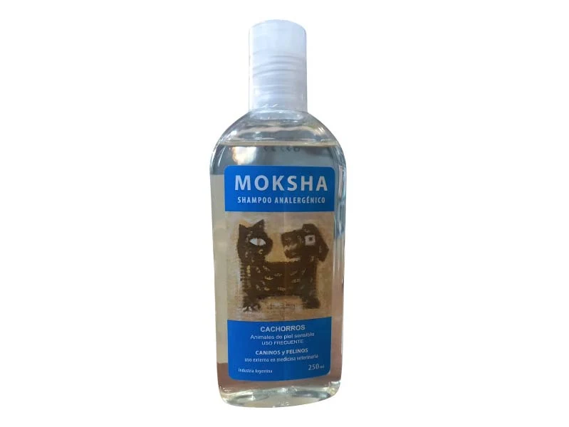 Shampoo MOKSHA Alergénico 250ml.