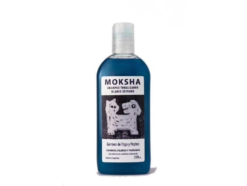 Shampoo Tonalizador Blanco MOKSHA 250ml.