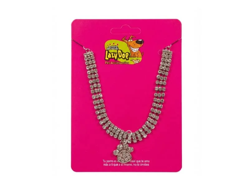 Collar Strass Triple Fila