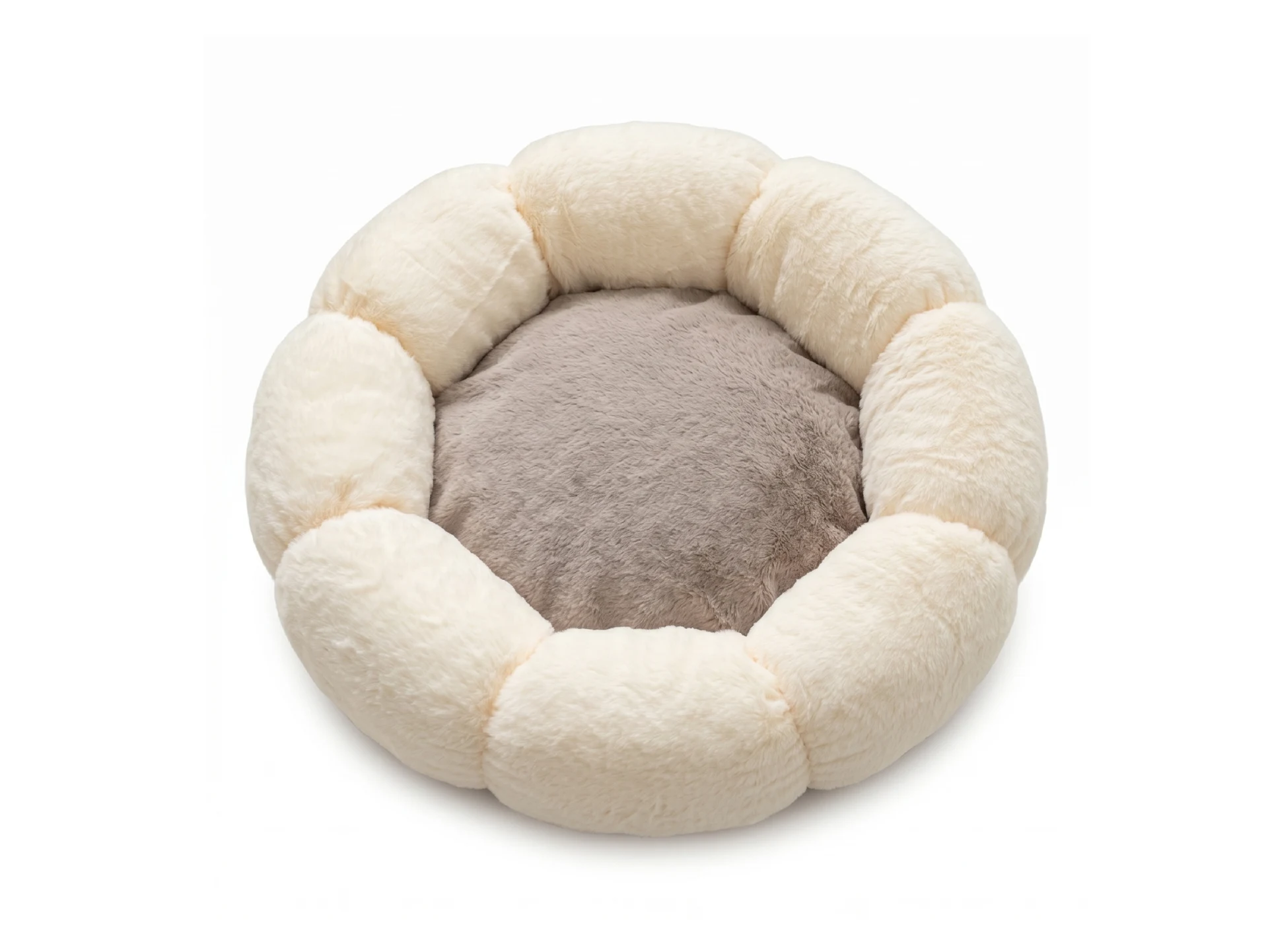 Cama Nido Flores Peluche BEEPAW 40 cm.