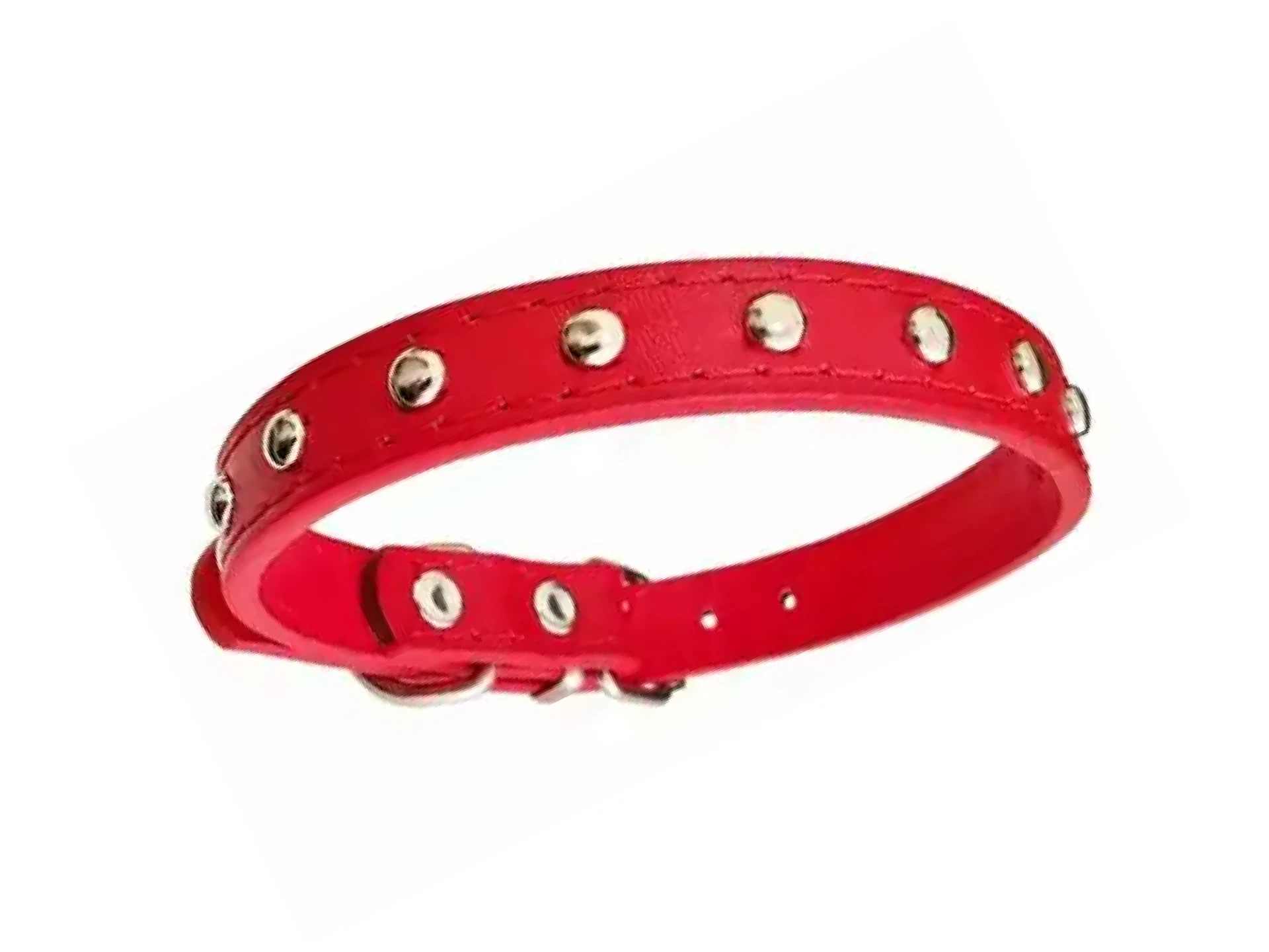 Collar con 10 Tachas Redondas Chico