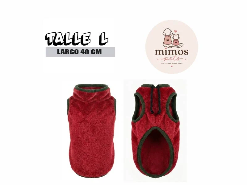 Polar Soft, sin Mangas MIMOS PETS Talle M