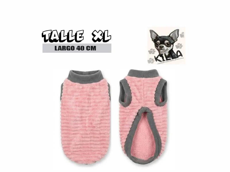 Polar Soft, sin Mangas Corderito KILLA Talle XL