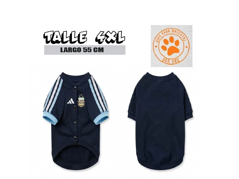 Campera Argentina, con broches DEE DEE 4XL