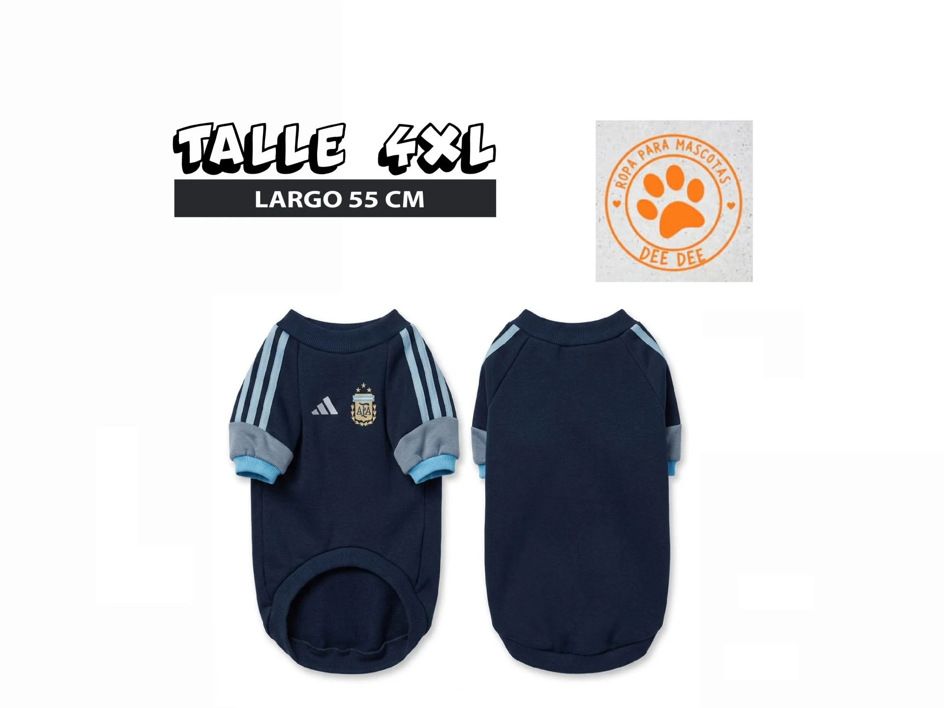 Buzo Argentina DEE DEE 4XL