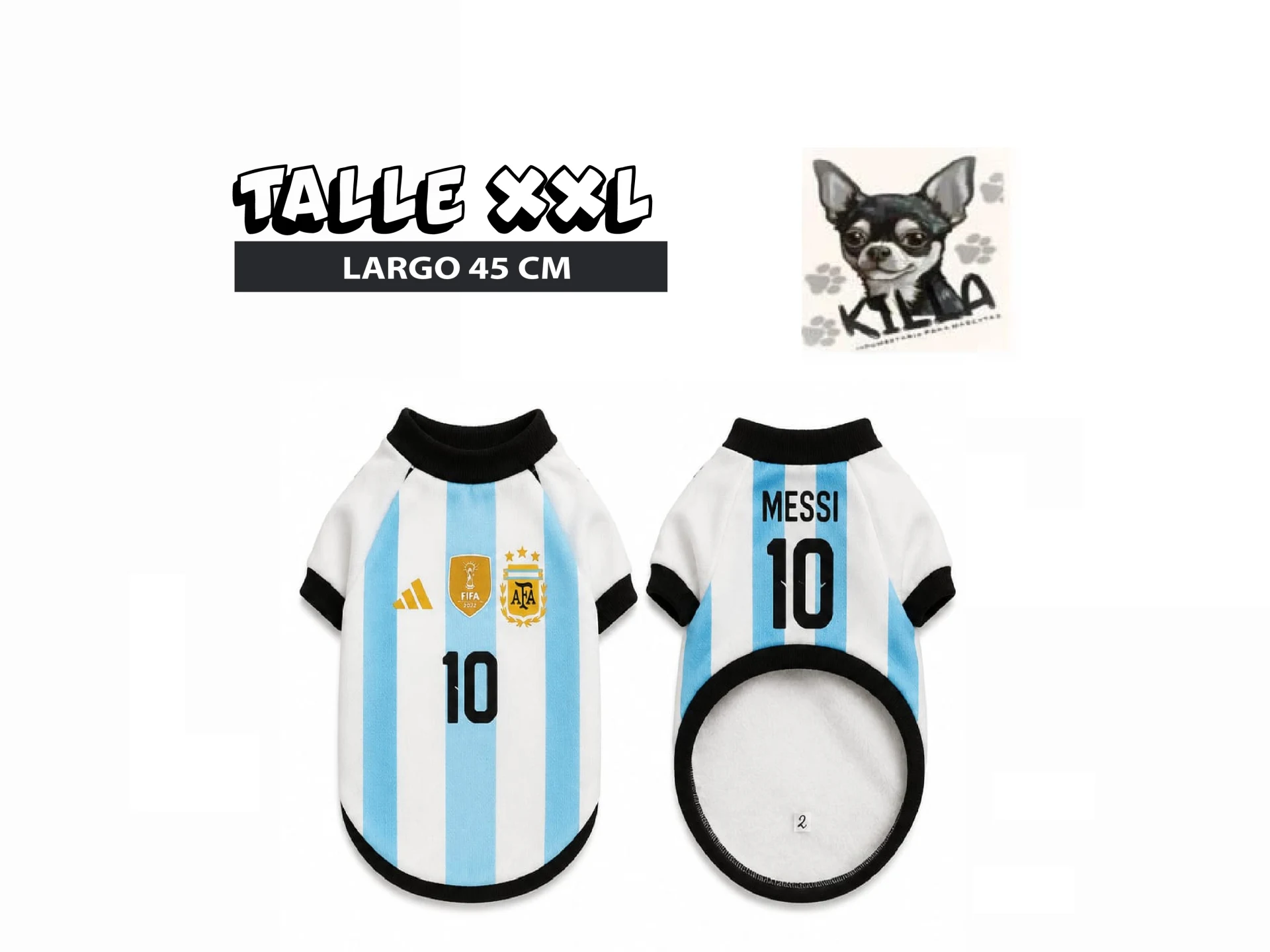 Buzo Argentina con Corderito KILLA Talle XXL