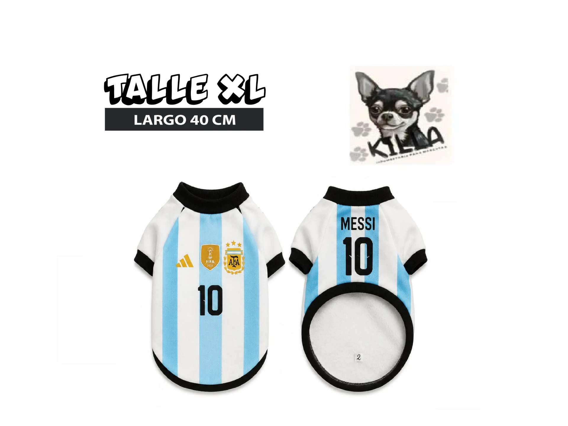 Buzo Argentina con Corderito KILLA Talle XL