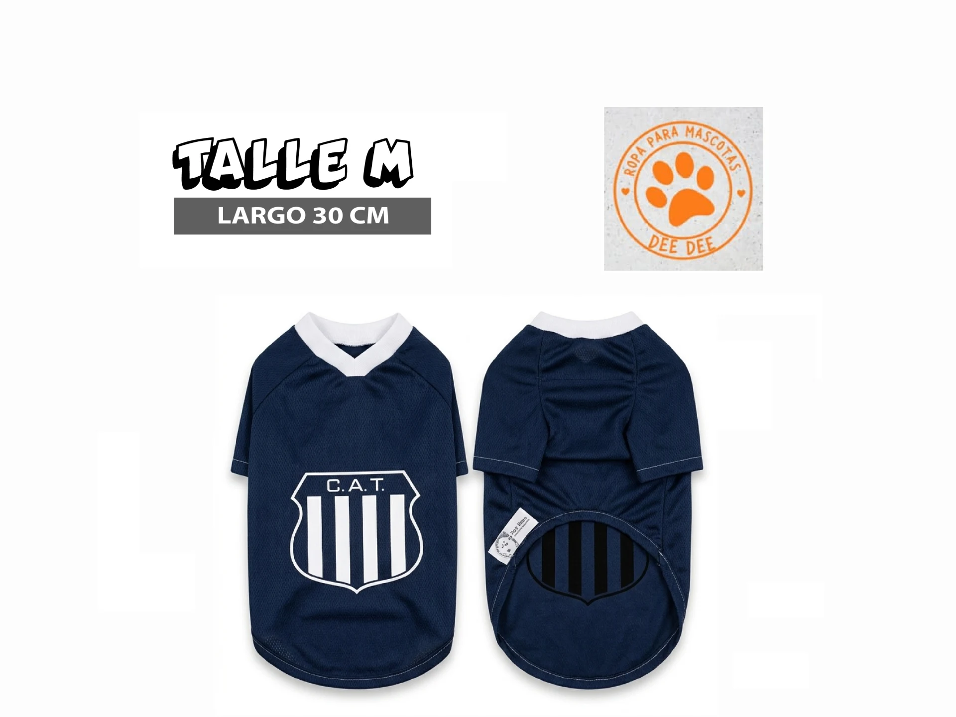 Camiseta Talleres con Mangas DEE DEE Talle M