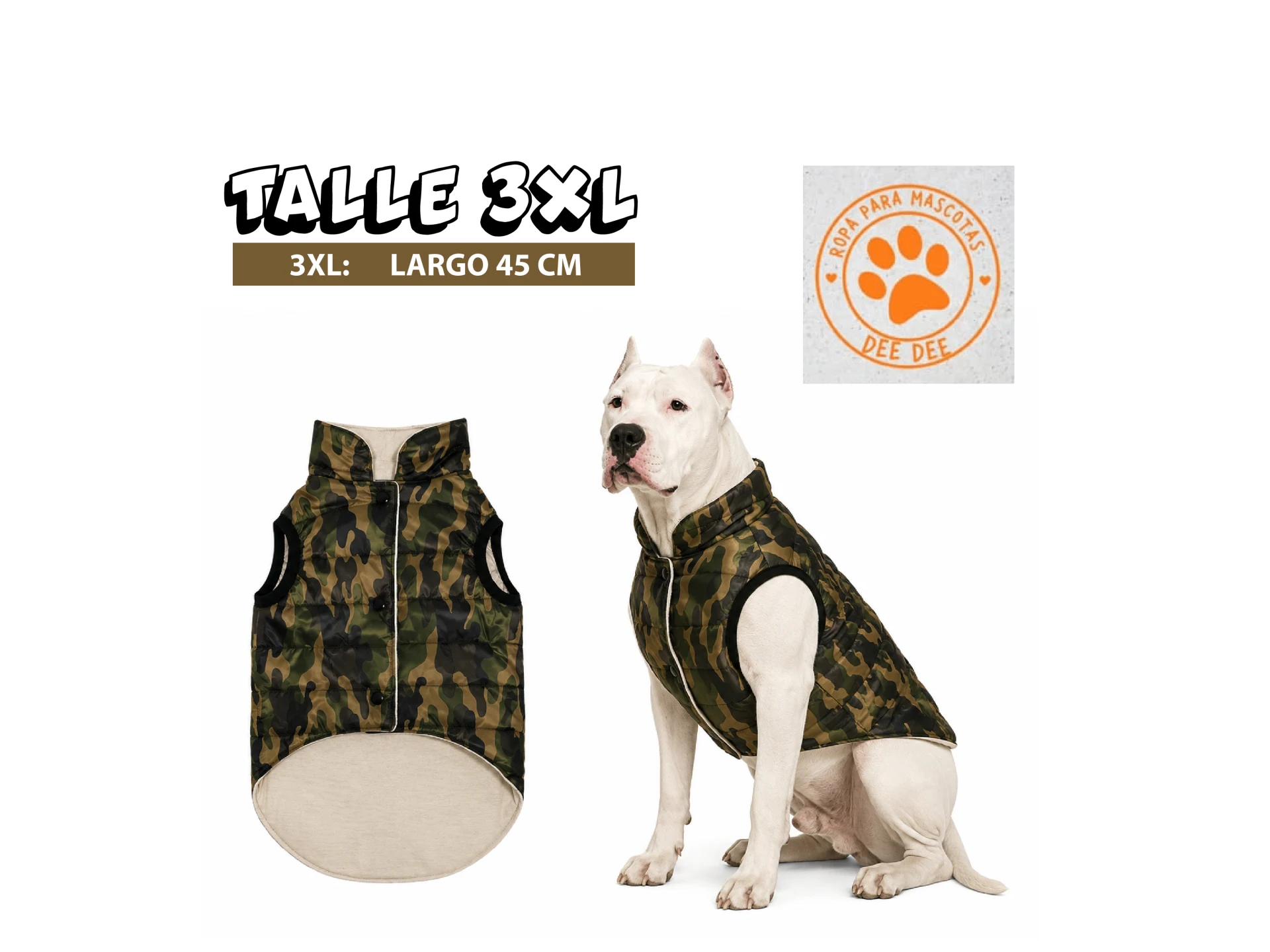 Campera Chaleco DEE DEE Talle 3XL