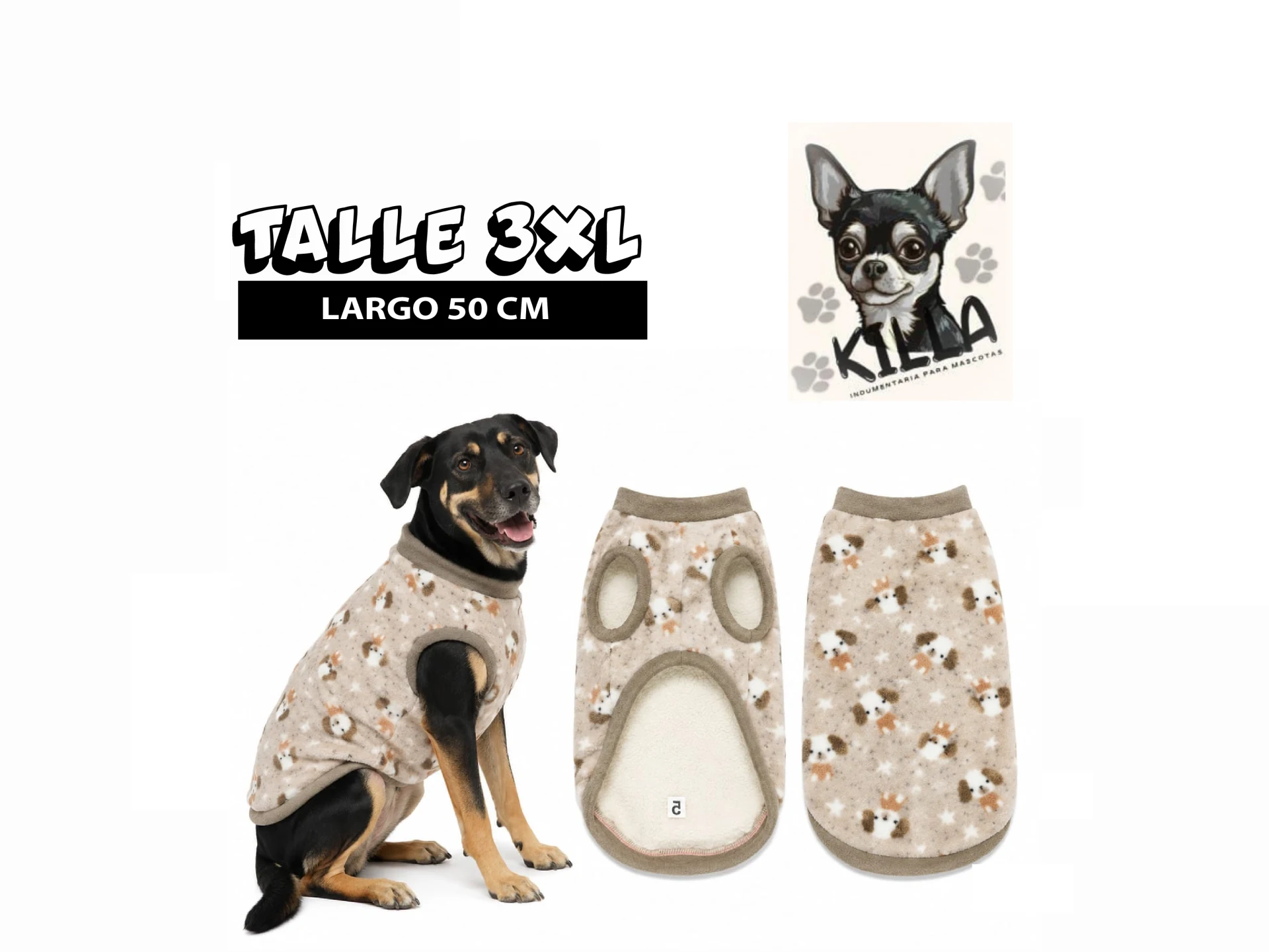 Polar Soft sin Mangas KILLA Talle 3XL