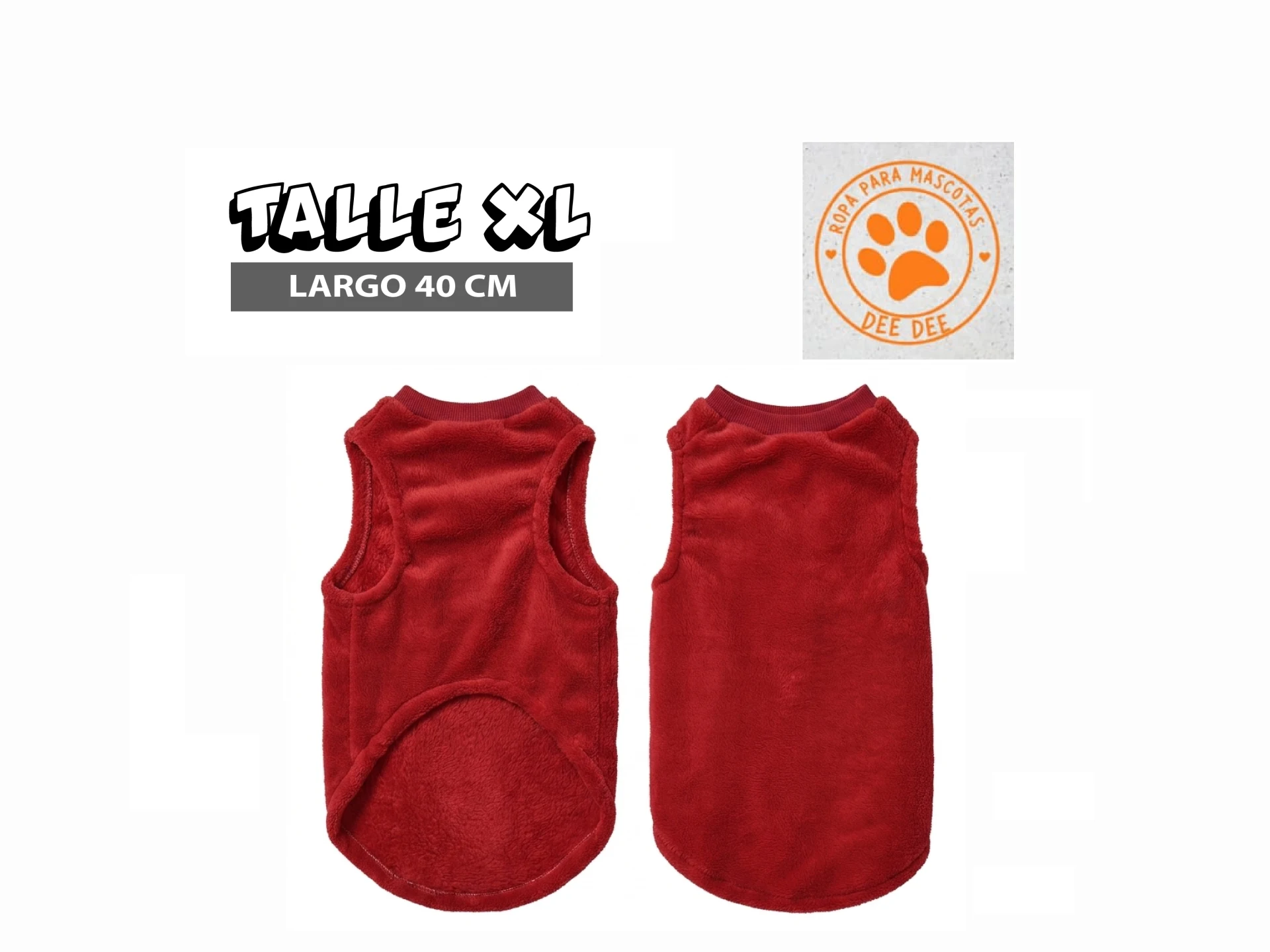 Polar Soft sin Mangas DEE DEE Talle XL