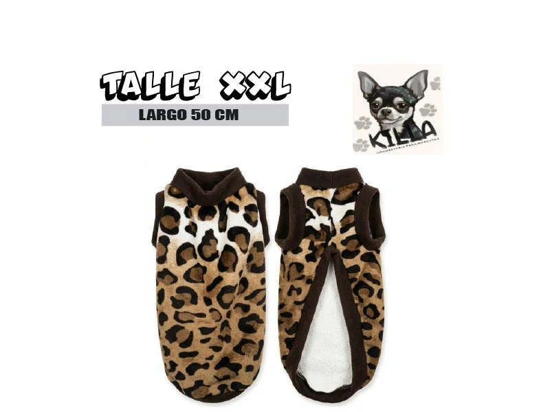 Polar Soft, sin Mangas Corderito KILLA Talle XXL