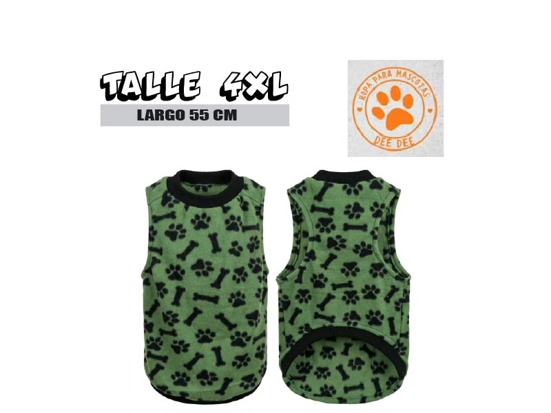 Polar, sin Mangas DEE DEE Talle 4XL