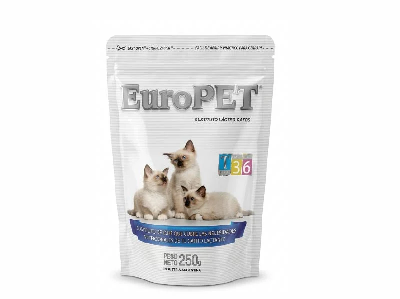 EUROPET Sustituto Lácteo Para Gatos 250 gr.