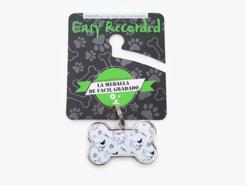 Medalla Identificadora Grande EASY RECORDED