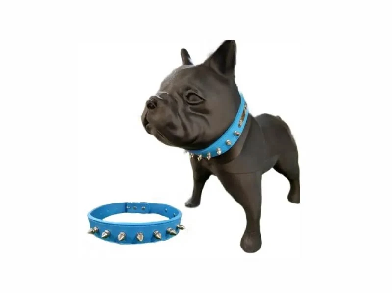 Collar de Silicona con Puas Chico